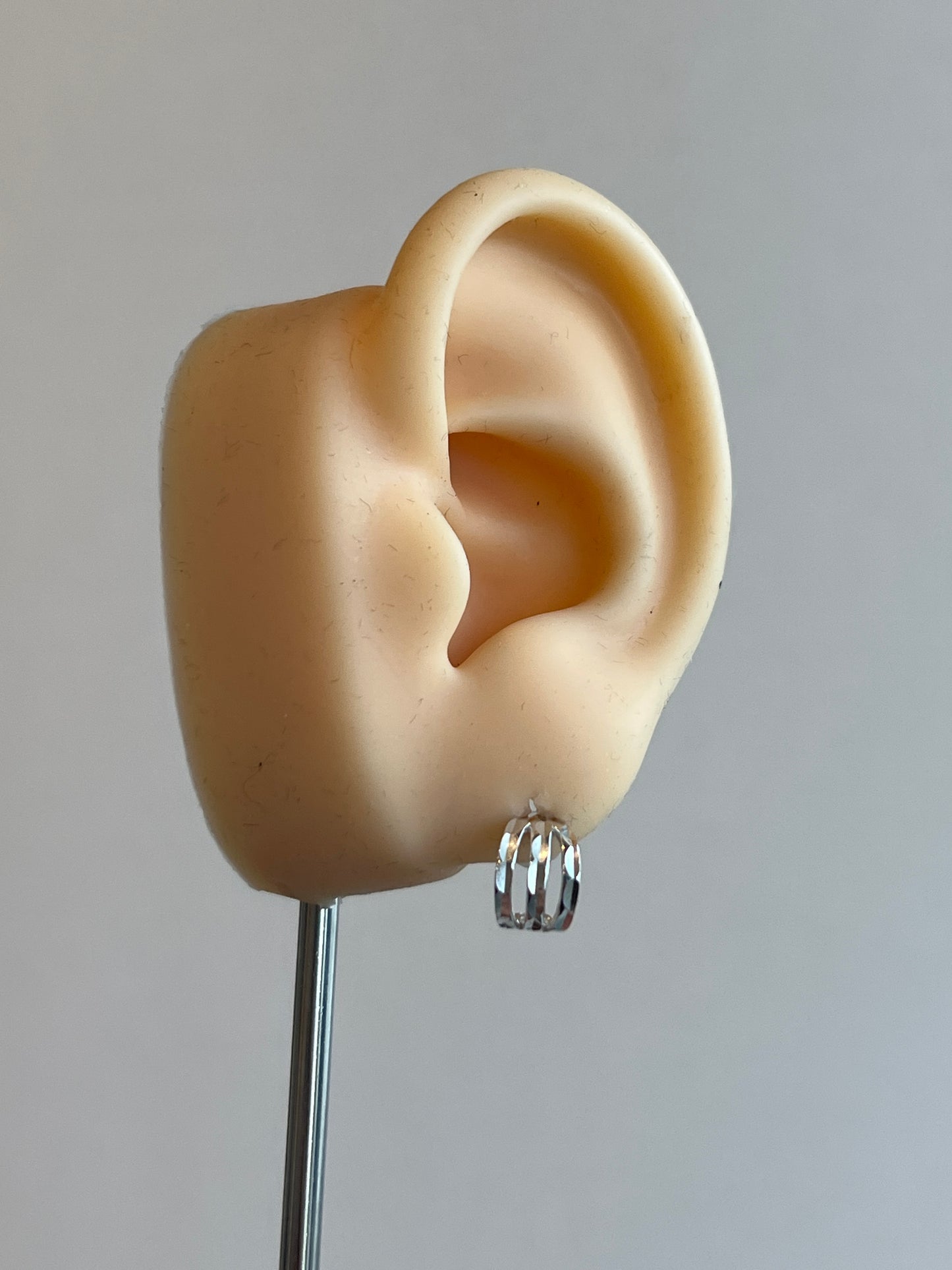 シルバー925 ピアス 約10×7mm ペア売り