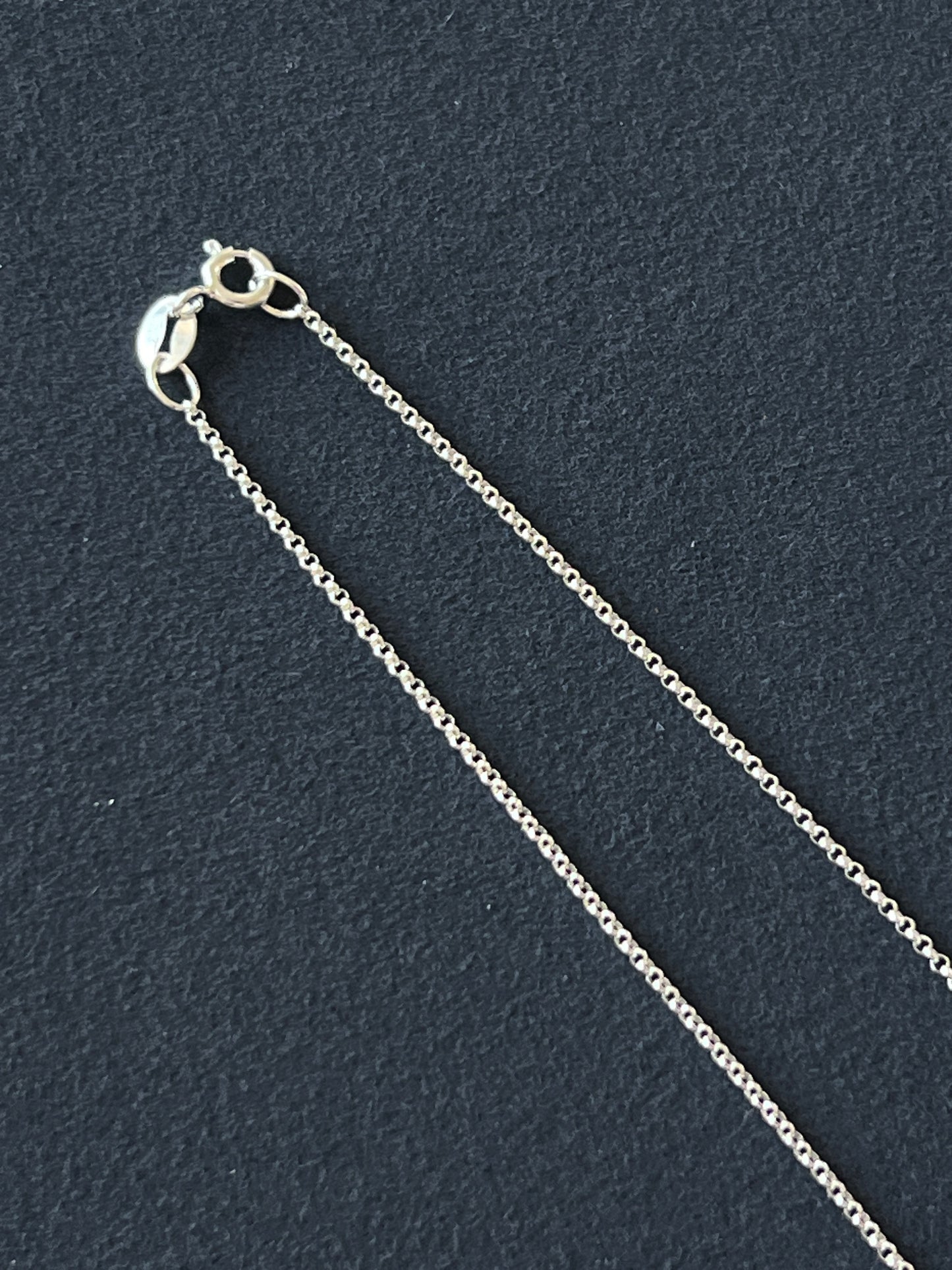 シルバー925 ネックレスチェーン 45cm 50cm 1.3mm