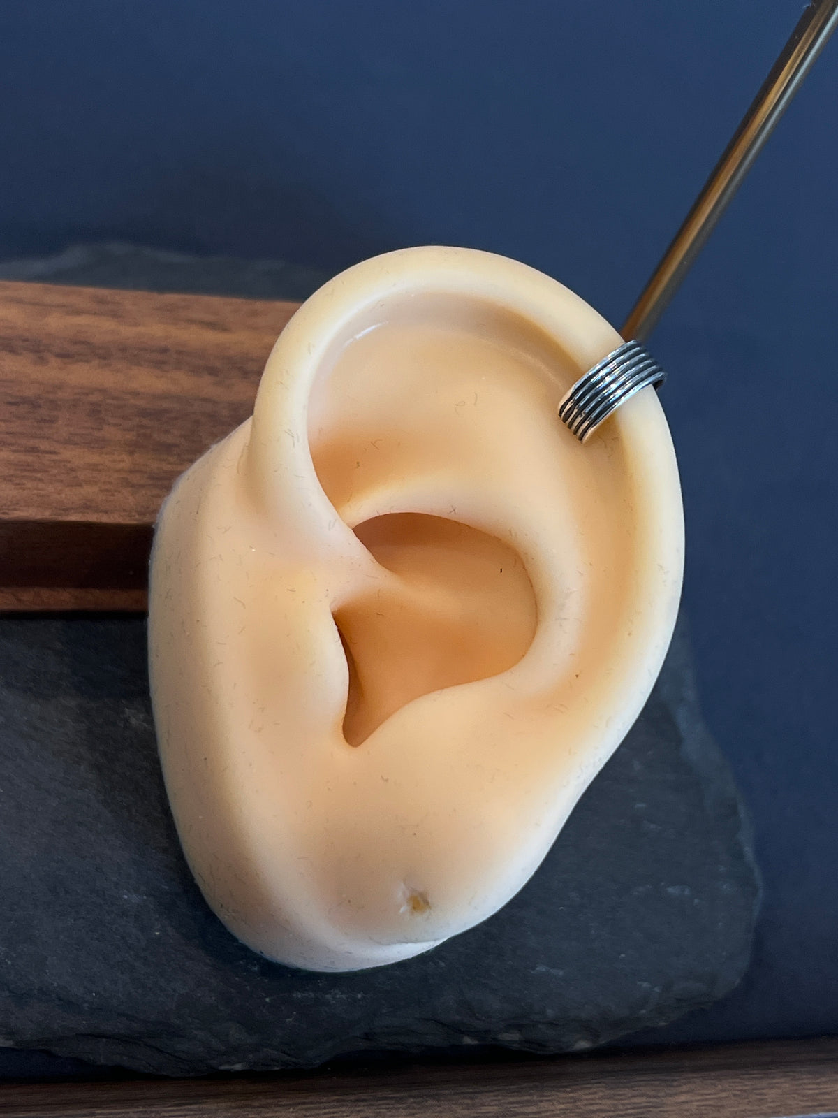 シルバー925 イヤーカフ 約10×4mm