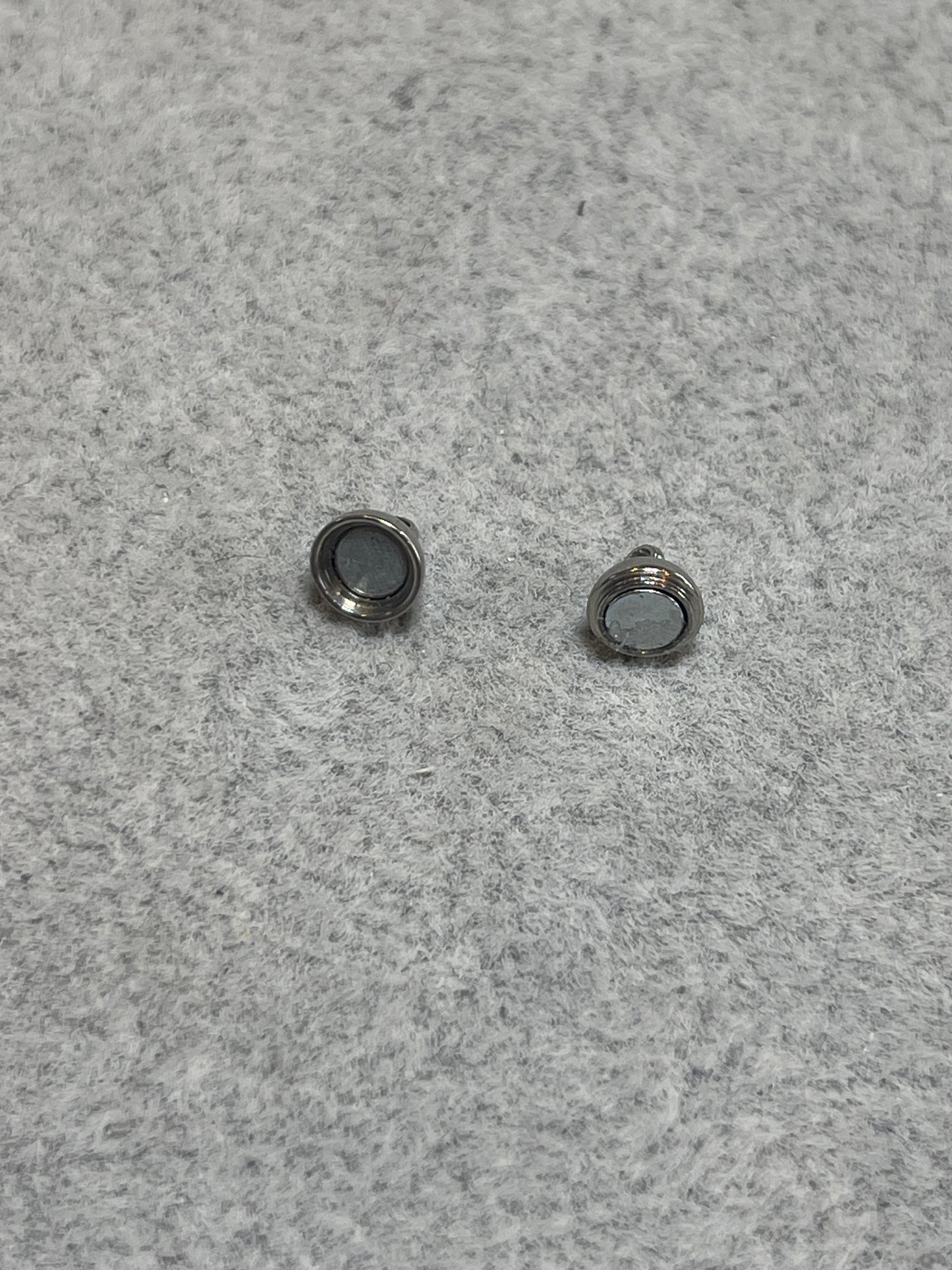 1個 マグネットクラスプ ステンレススチール 10.5×6mm