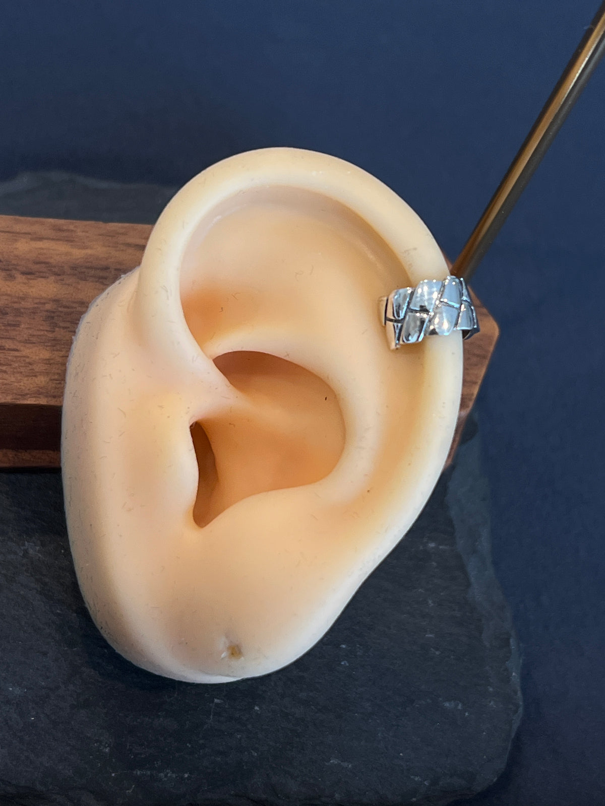 シルバー925 イヤーカフ 約10×6mm