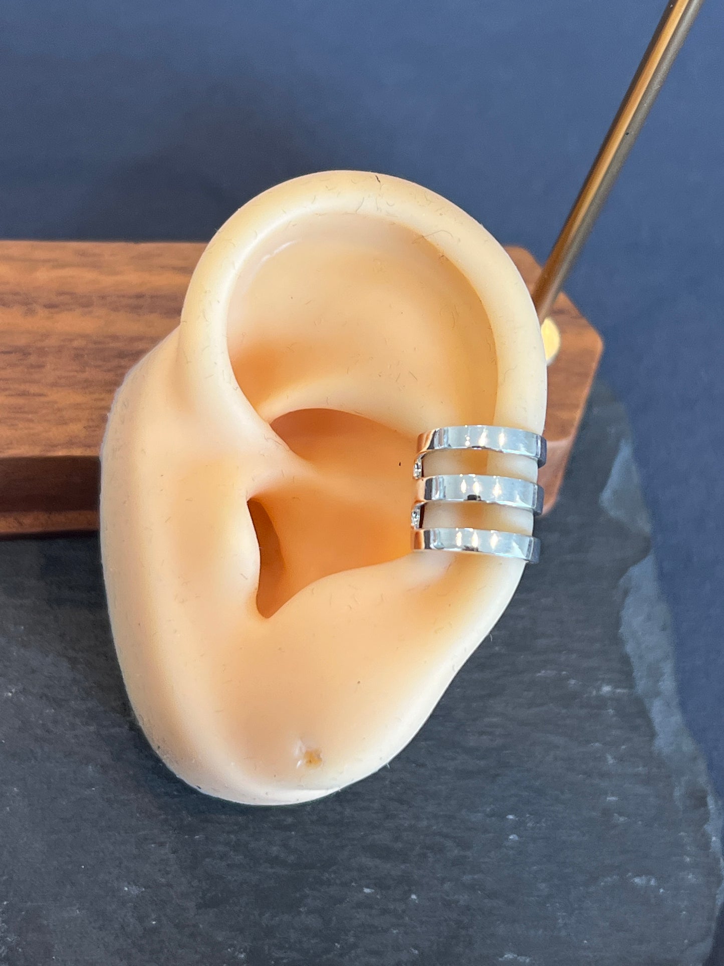シルバー925 イヤーカフ 約12×12mm