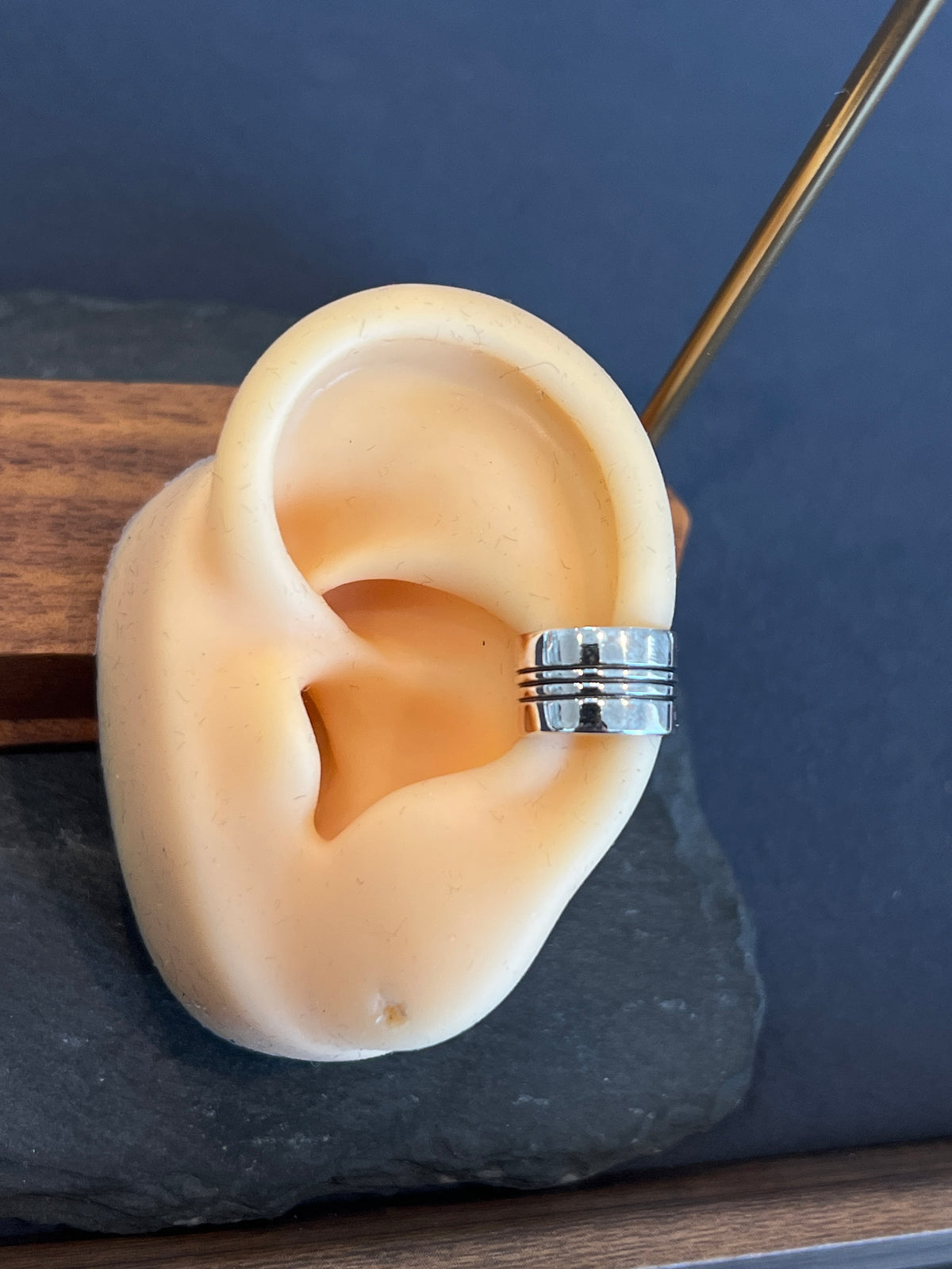 シルバー925 イヤーカフ 約13×8mm