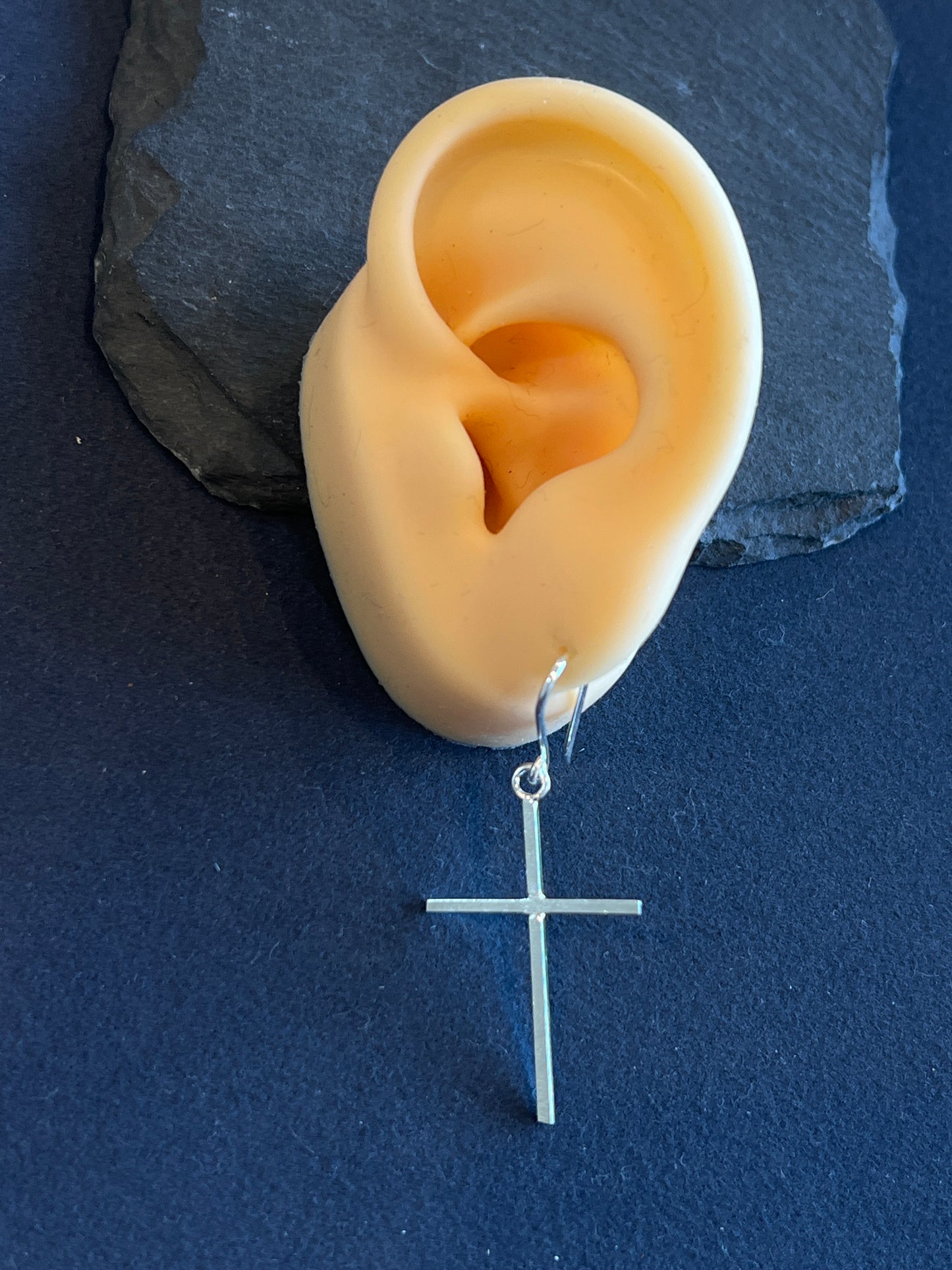 シルバー925 ピアス メキシコ 35×22mm