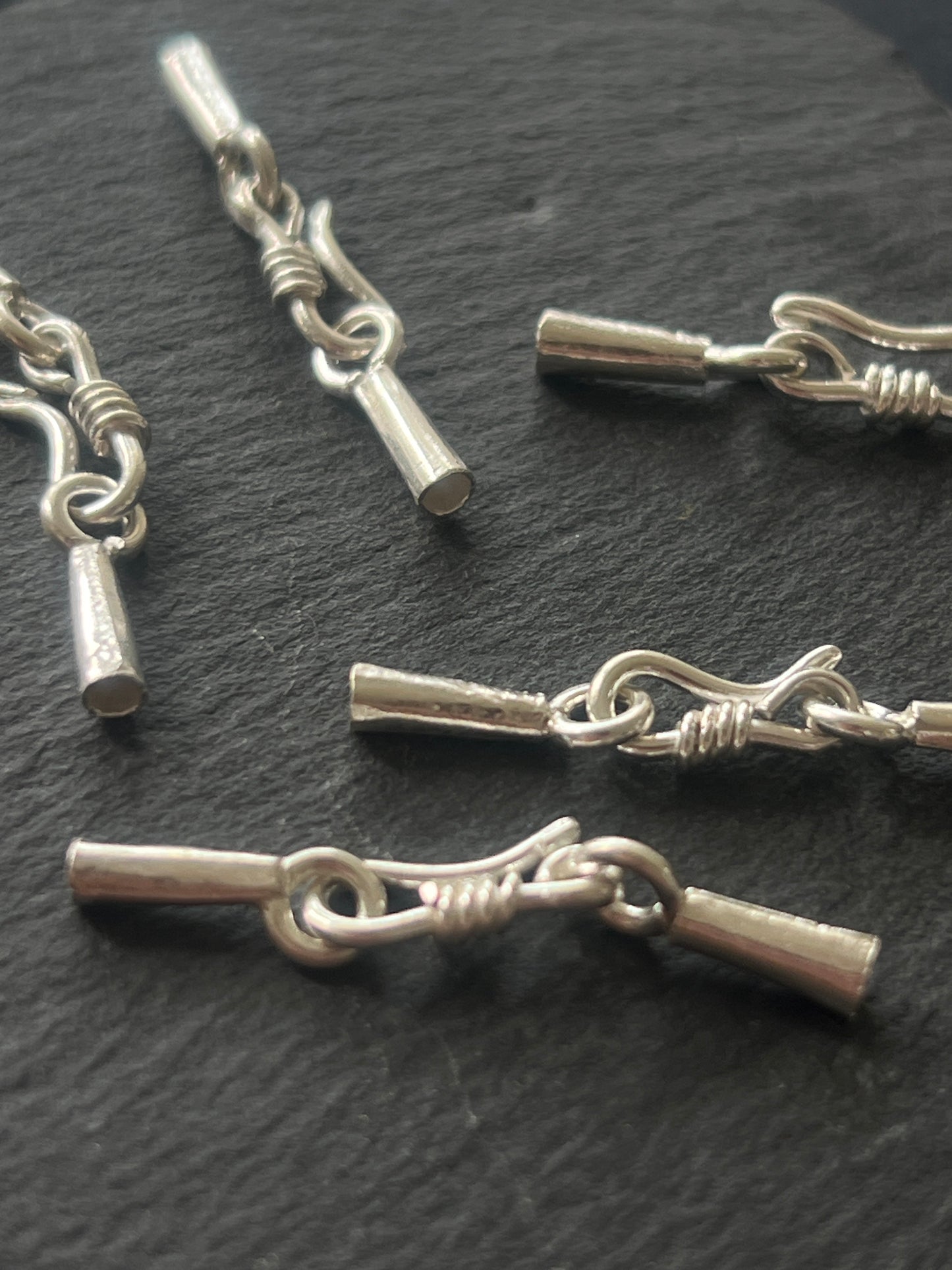 1個 カレンシルバー キャップフック キャップ13mm フック13.5mm 全長35mm 穴3mm