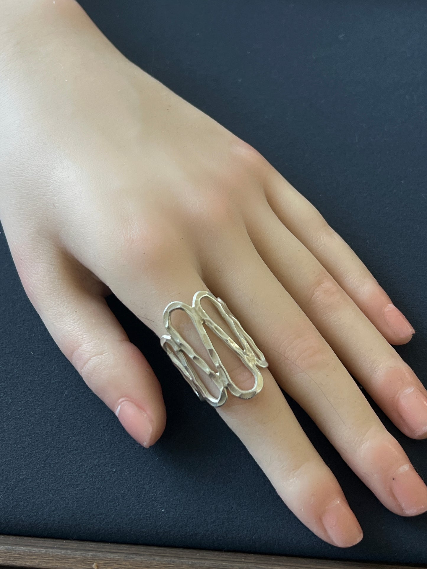 1個 リング カレンシルバー 32×21mm