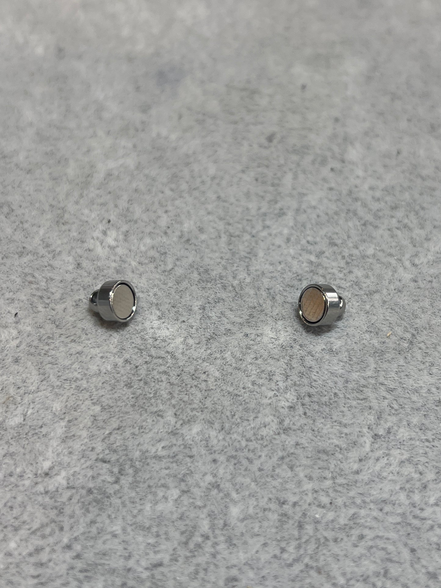 1個 マグネットクラスプ ステンレススチール 11.5×6mm
