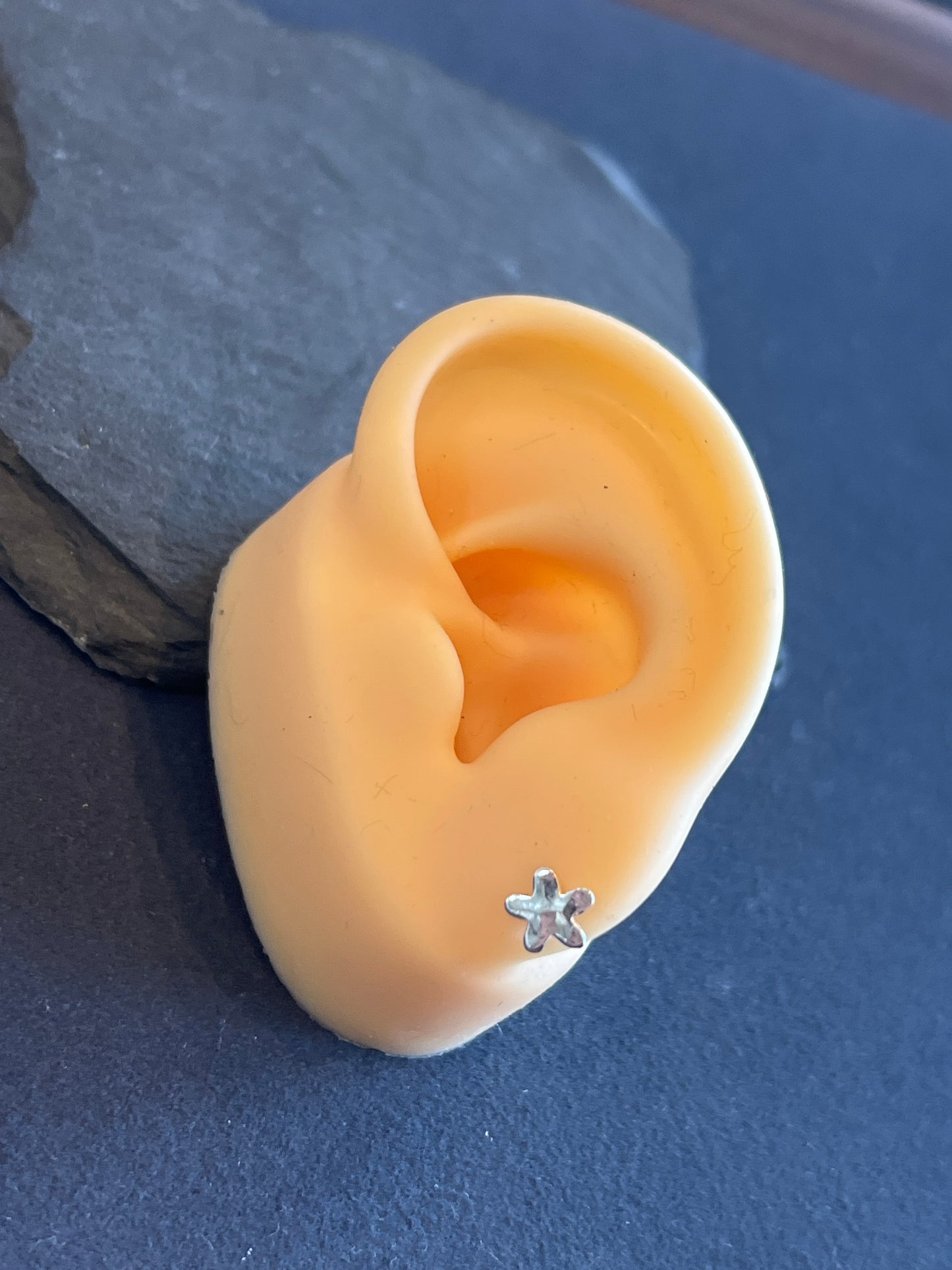 シルバー925 ピアス メキシコ 7×15mm