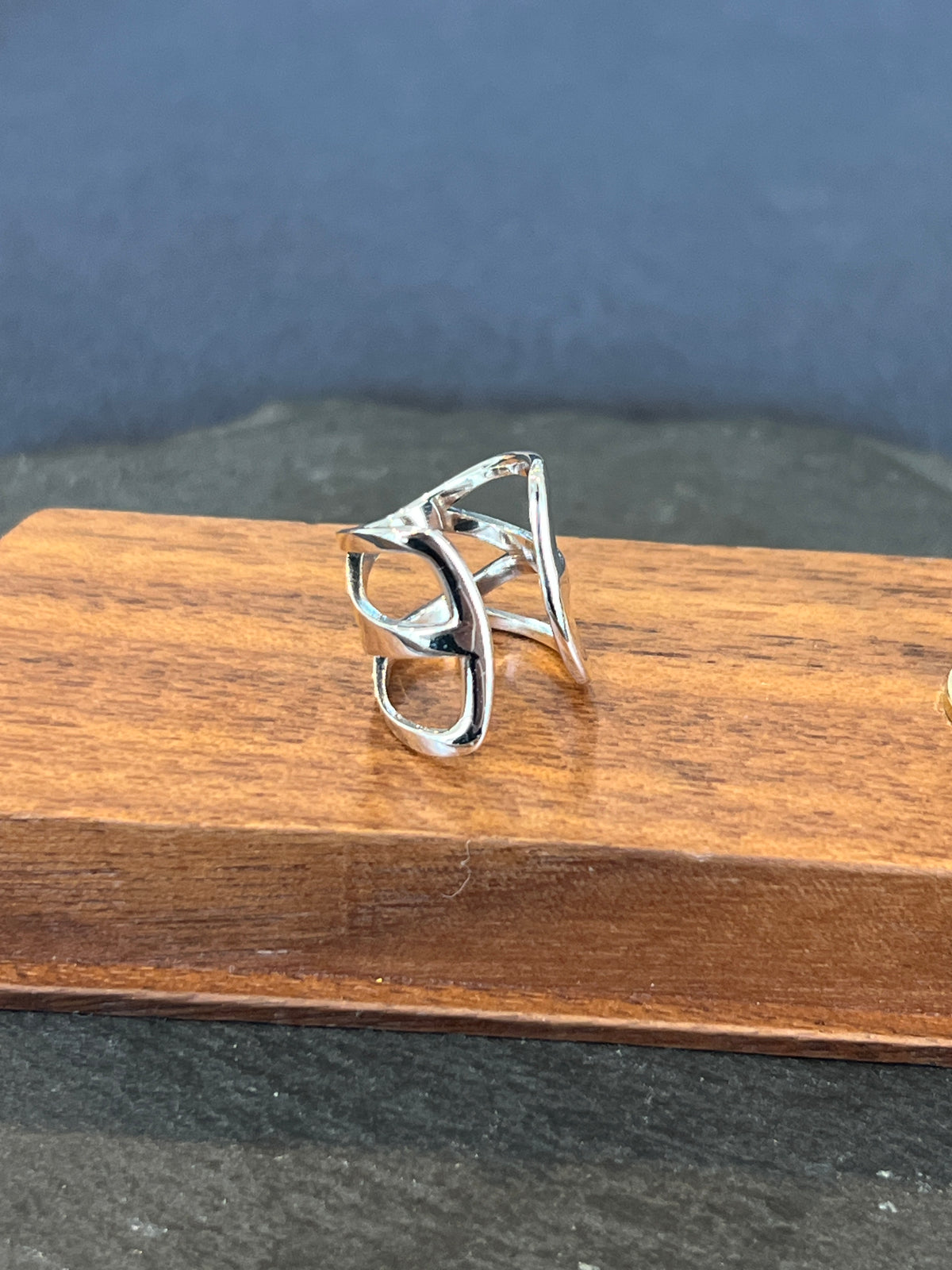 シルバー925 イヤーカフ 約13×14mm