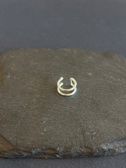 シルバー925 イヤーカフ メキシコ 6×12mm