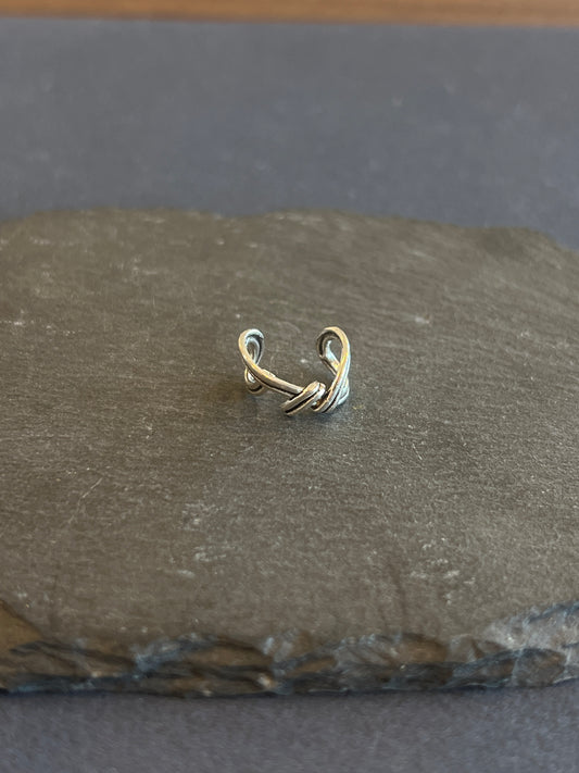 シルバー925 イヤーカフ メキシコ 8×14mm