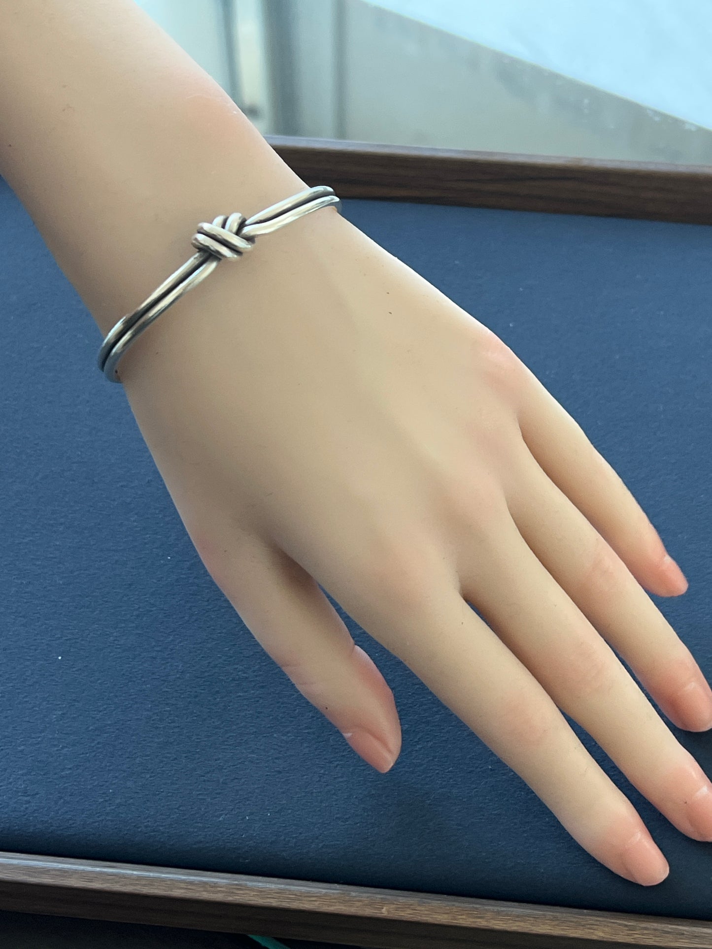 カレンシルバー バングル センター10mm 腕5mm