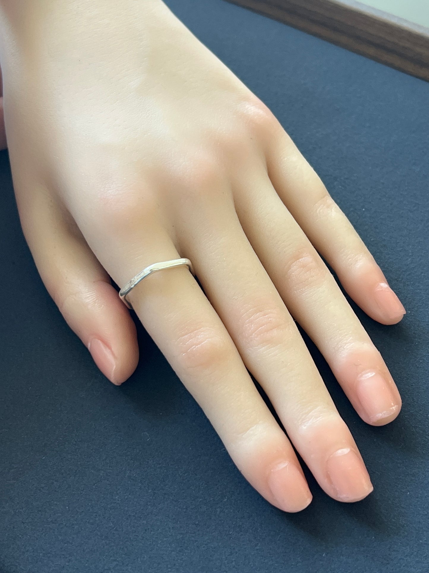 カレンシルバー リング 六角 約2.1×2.1mm