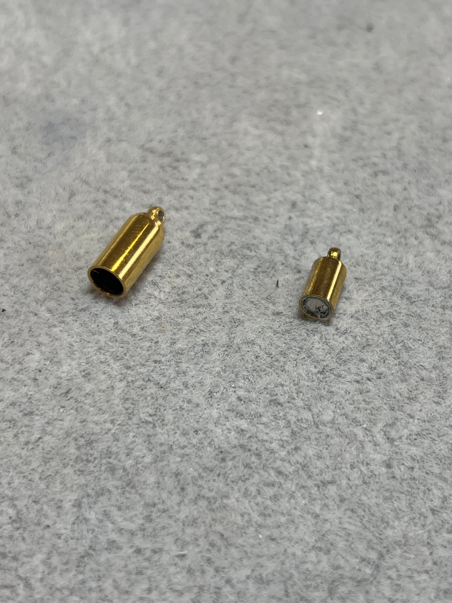 1個 マグネットクラスプ ステンレススチール製 ゴールド 16×5mm