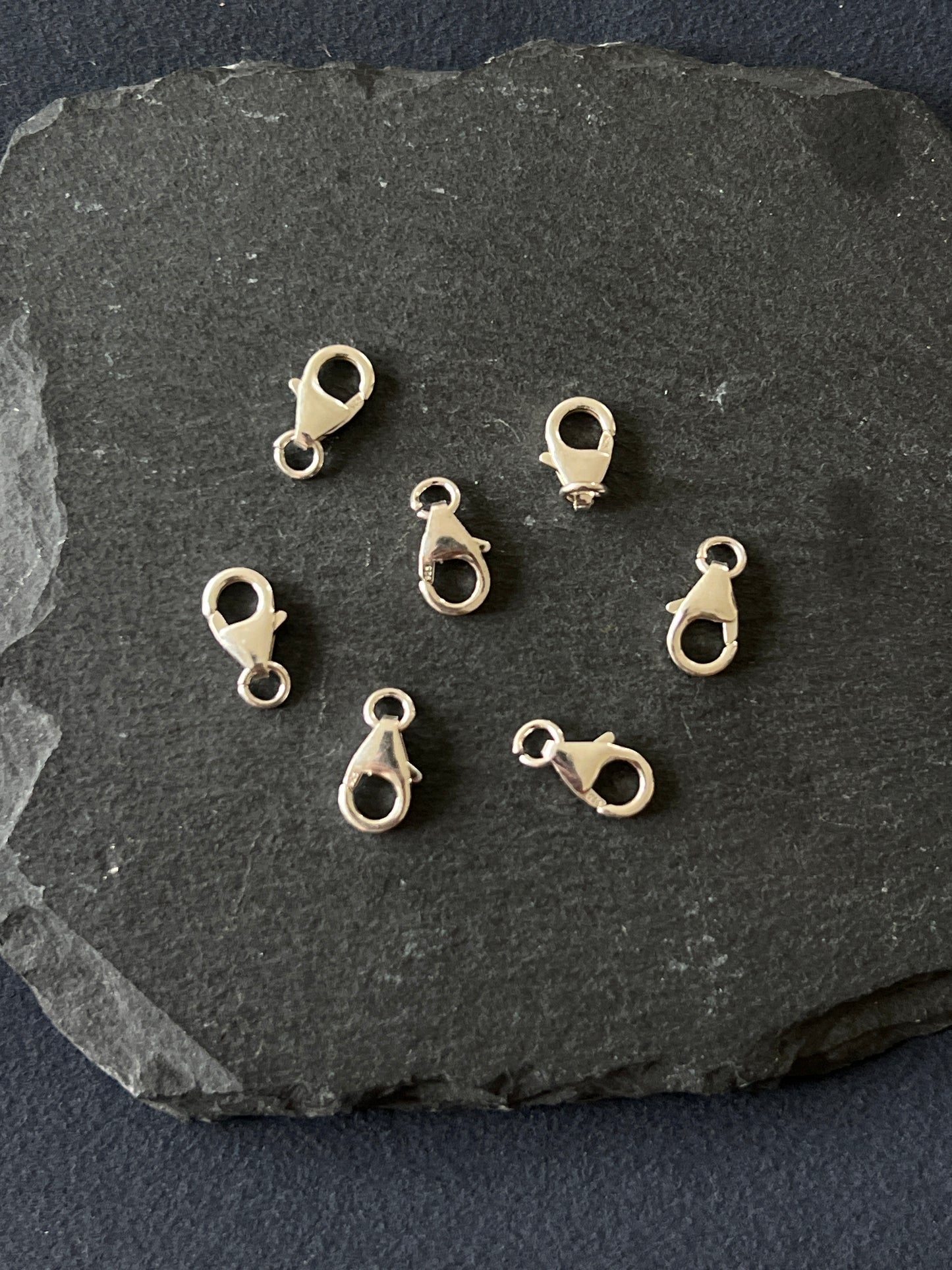 シルバー925 カニカン 13×6mm（丸カン込み）丸カン4.5mm