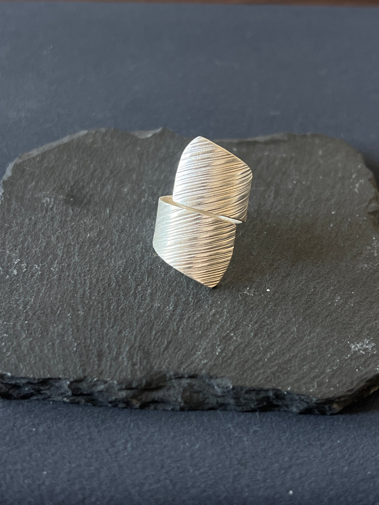 カレンシルバー リング 約31×20mm サイズ調整可