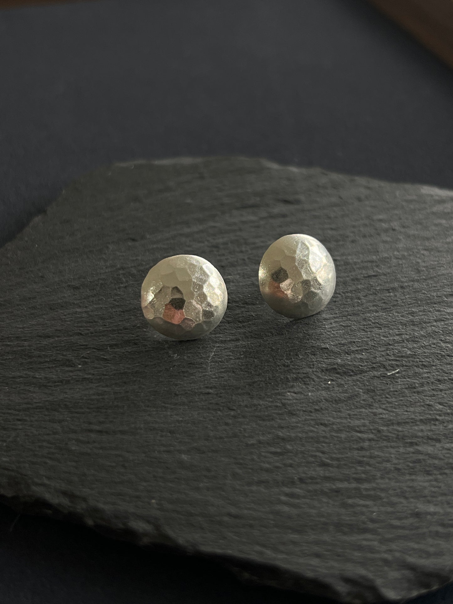 1ペア カレンシルバー スタッドピアス 13.5mm