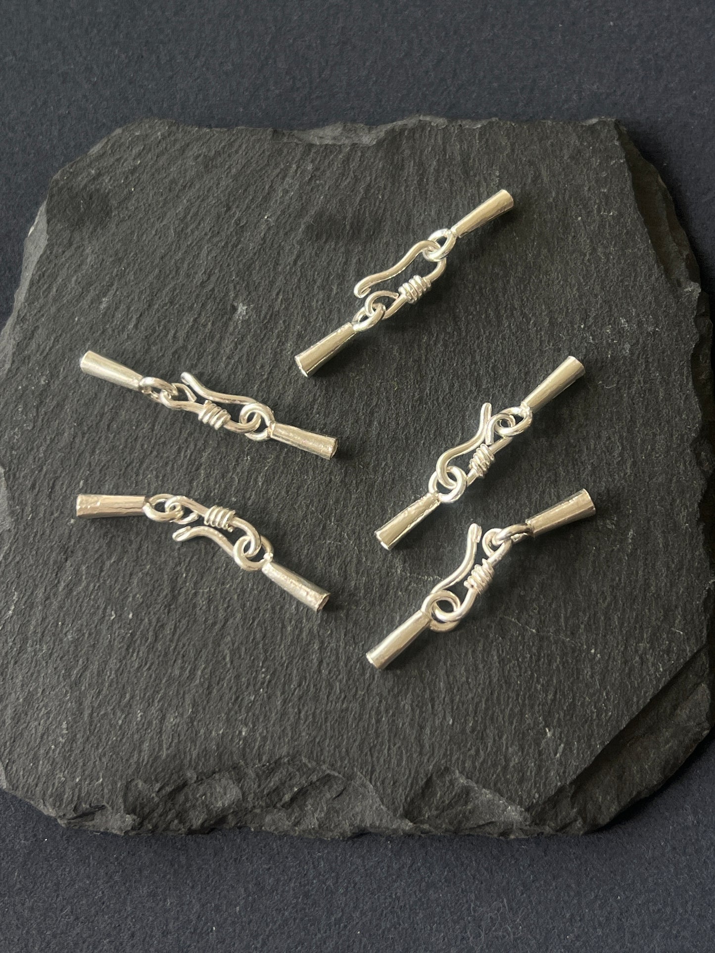 1個 カレンシルバー キャップフック キャップ13mm フック13.5mm 全長35mm 穴3mm