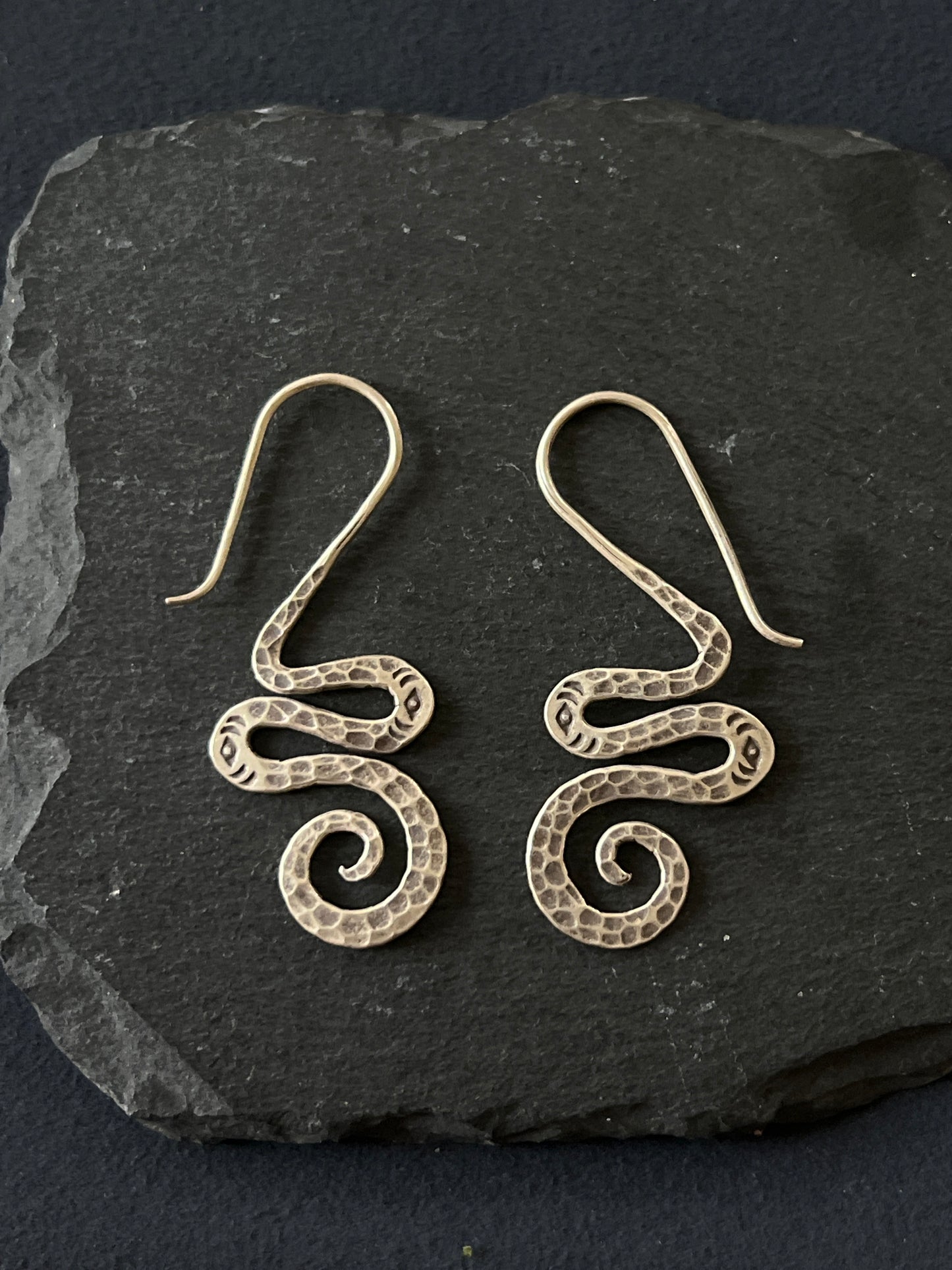 カレンシルバー ピアス 50×22mm