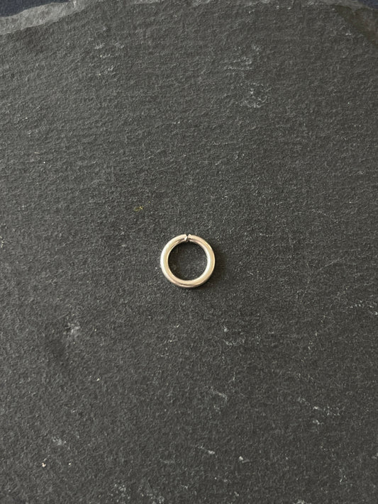 1個 カレンシルバー 丸カン  9.2mm 線1.4mm