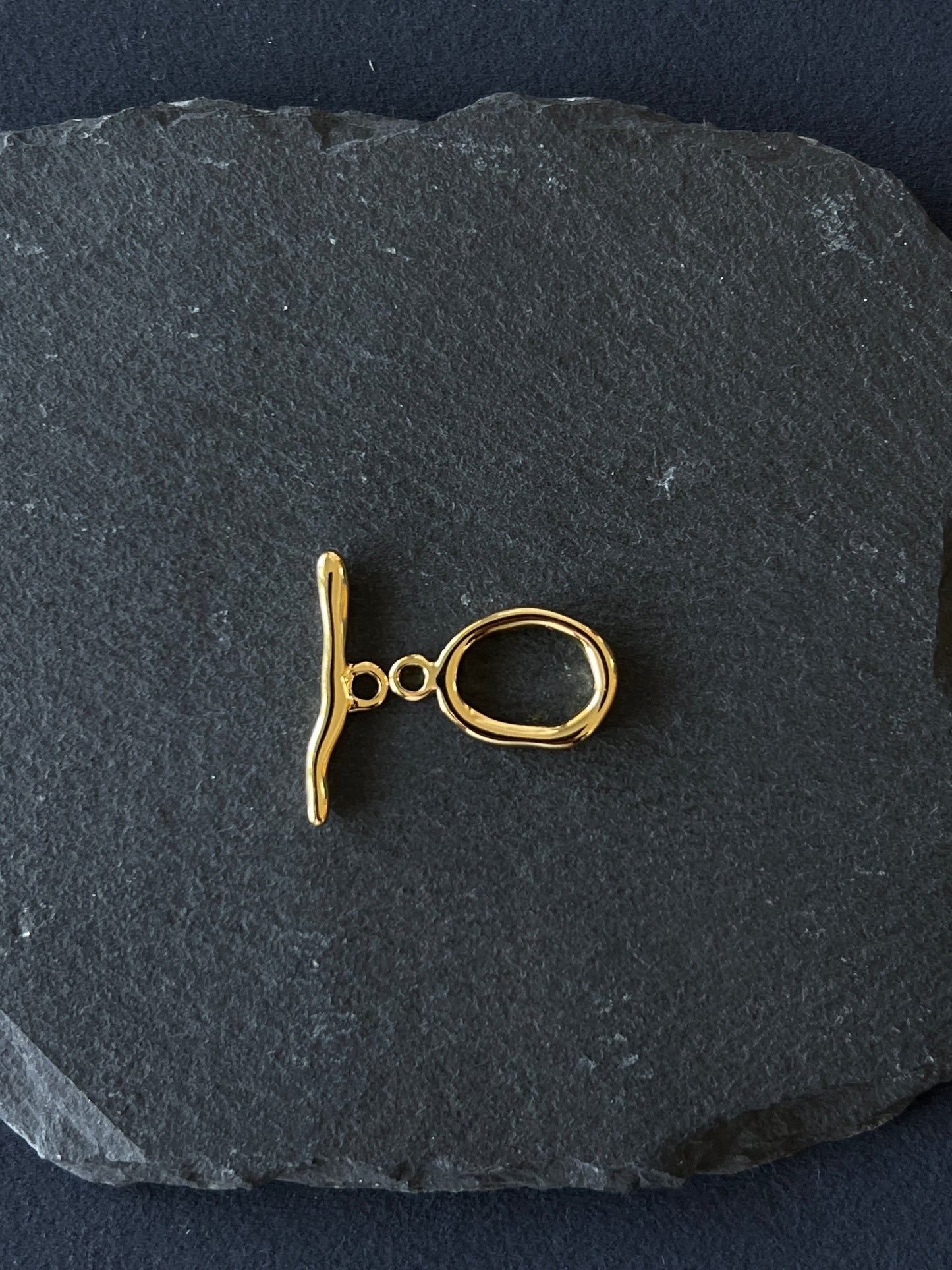 1セット マンテル ステンレススチール ゴールド 20×10mm バー24mm