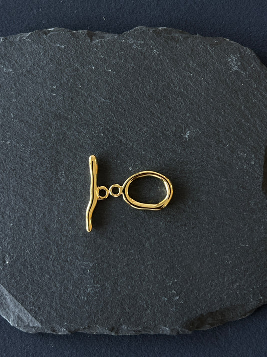 1セット マンテル ステンレススチール ゴールド 20×10mm バー24mm