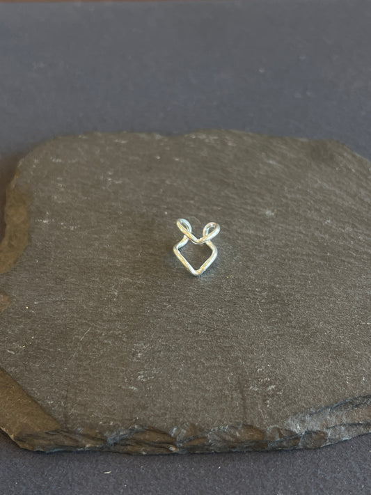 シルバー925 イヤーカフ メキシコ 11×10mm