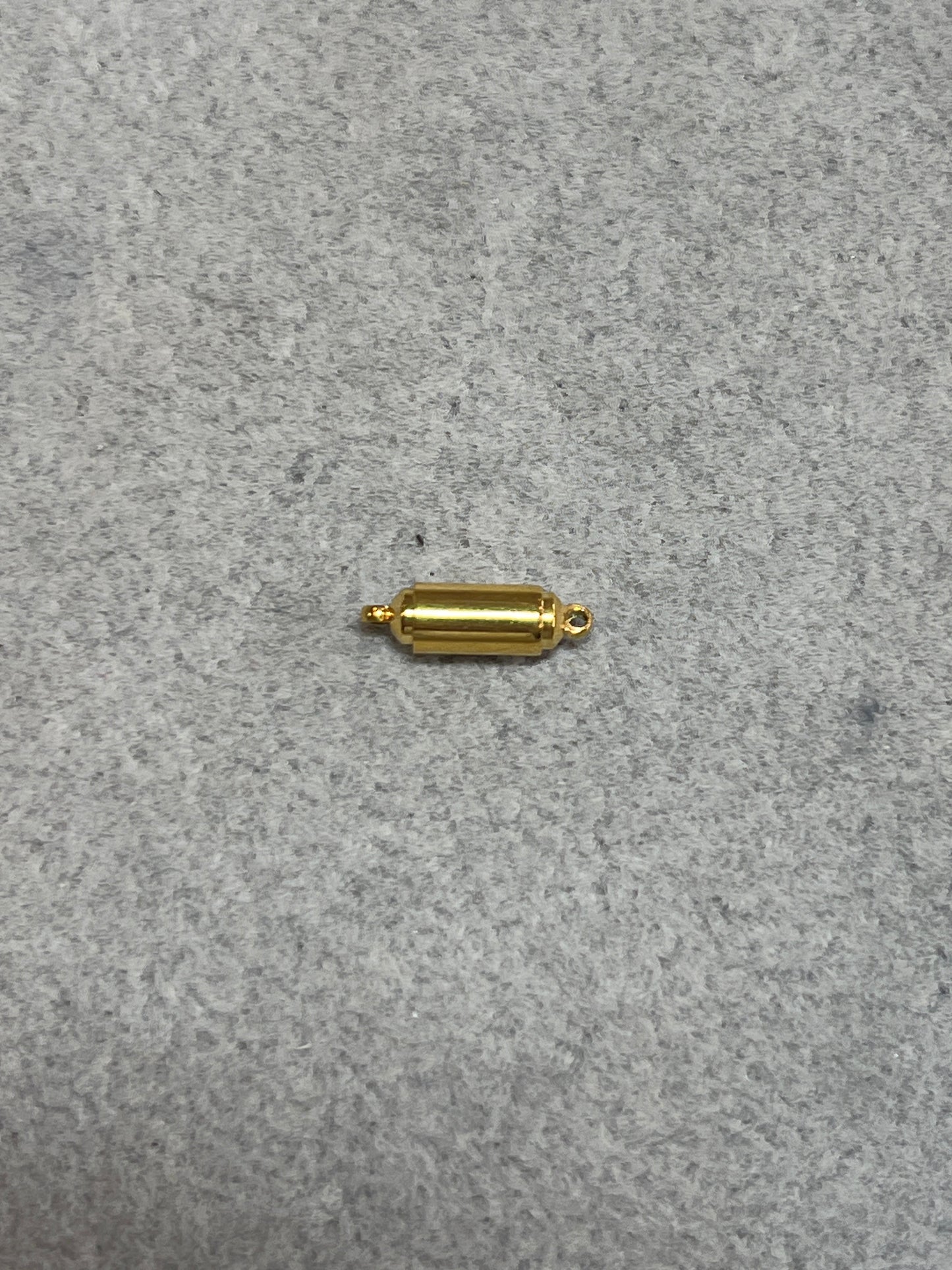 1個 マグネットクラスプ ステンレススチール製 ゴールド 16×5mm