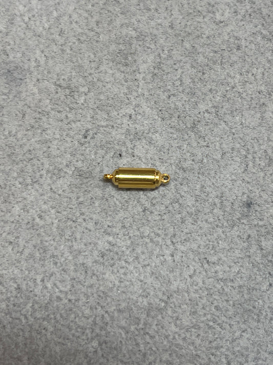 1個 マグネットクラスプ ステンレススチール製 ゴールド 16×5mm