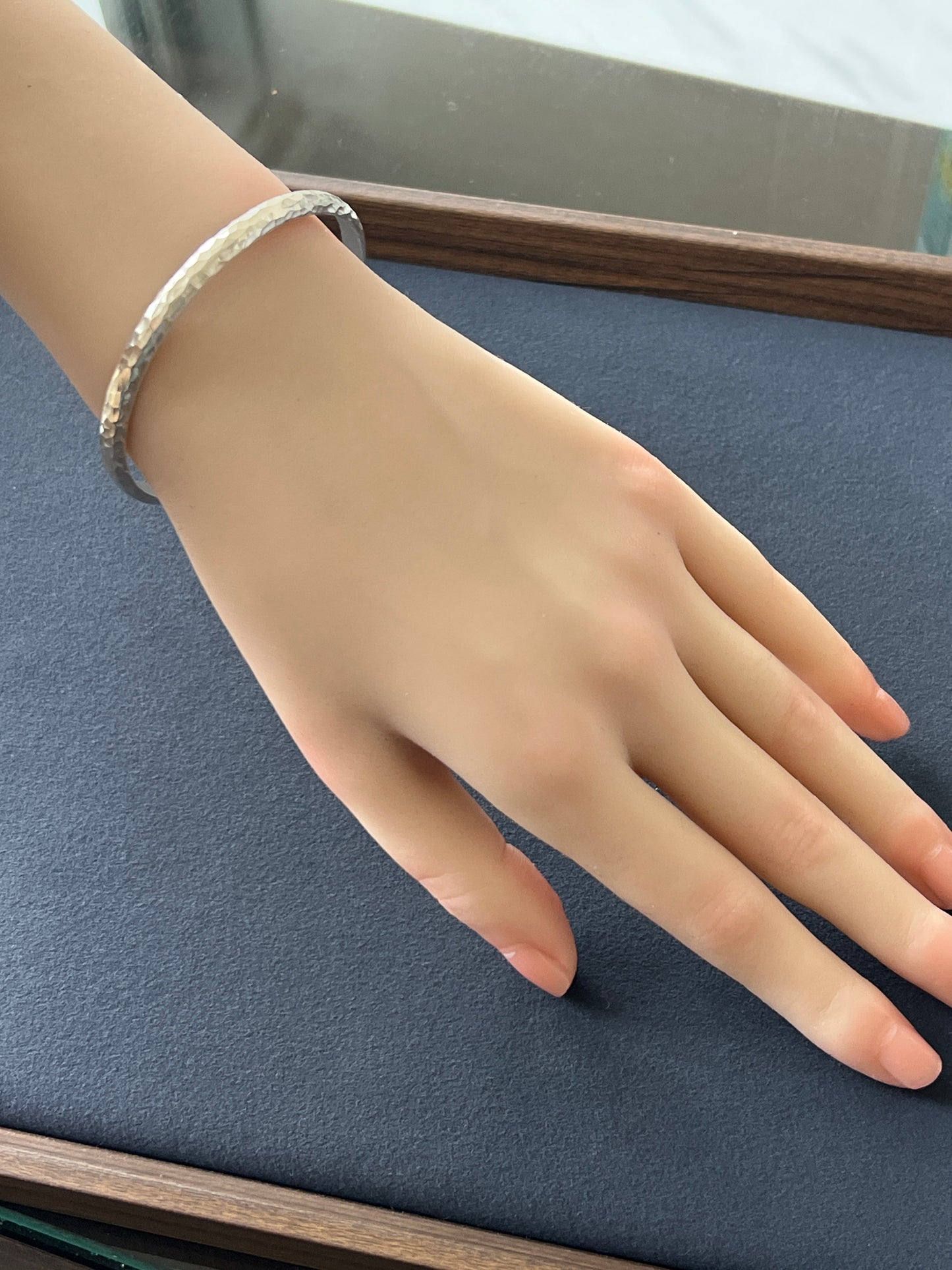 カレンシルバー バングル 5mm
