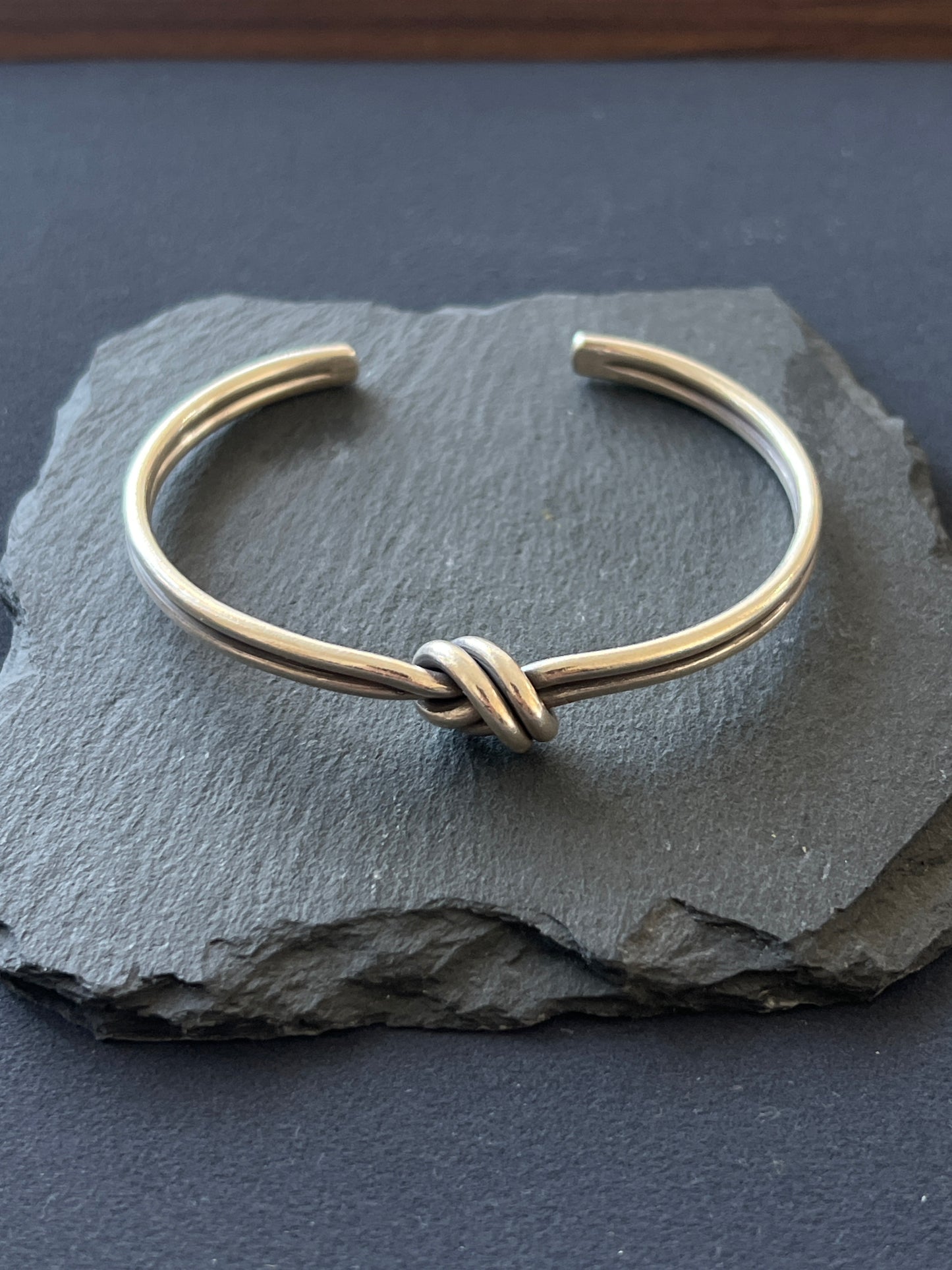 カレンシルバー バングル センター10mm 腕5mm