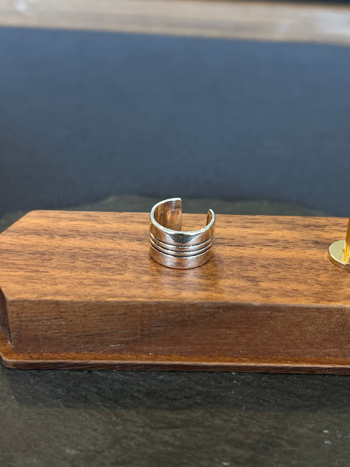 シルバー925 イヤーカフ 約13×8mm
