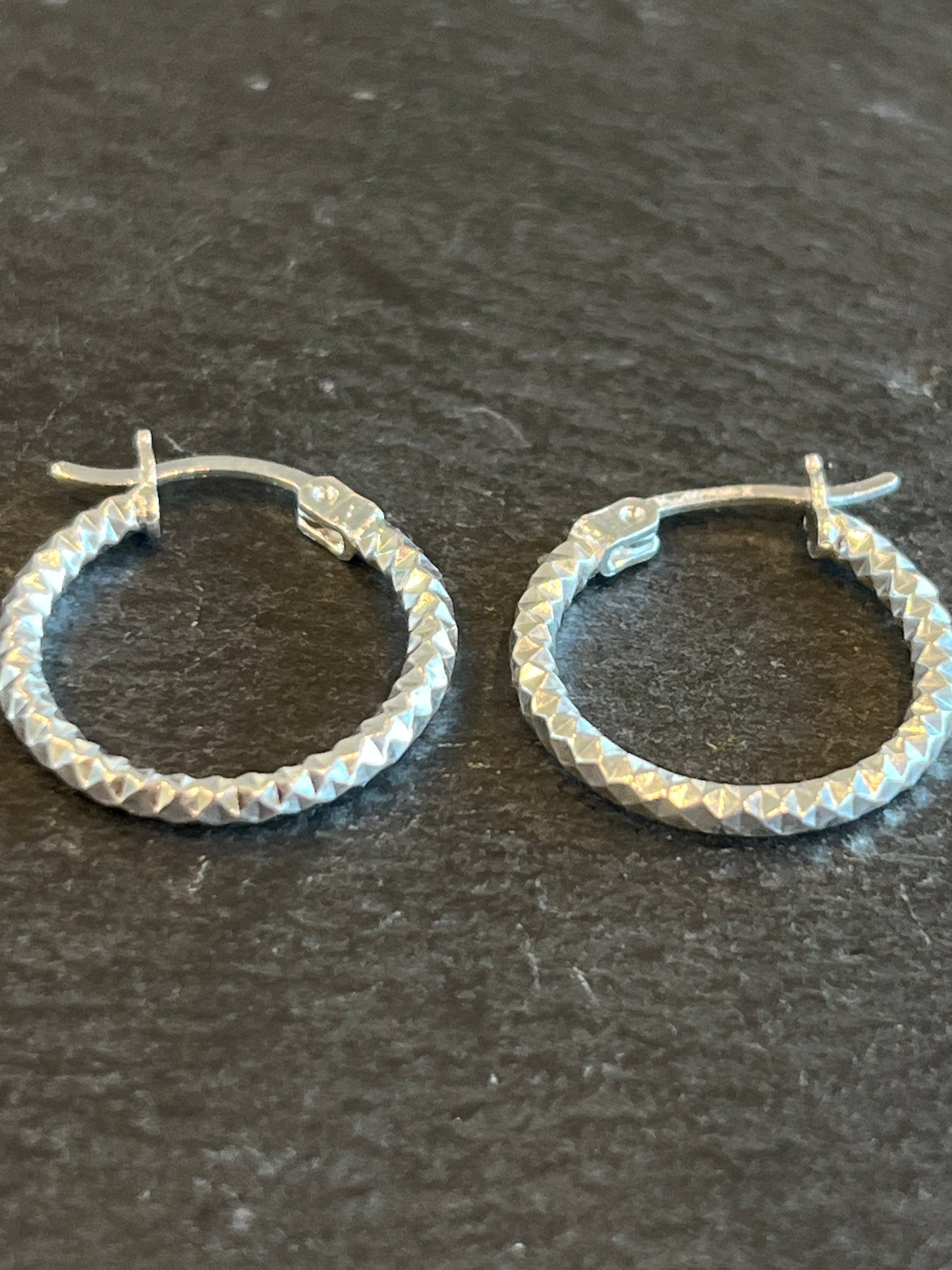 シルバー925 フープピアス メキシコ 18mm Type5