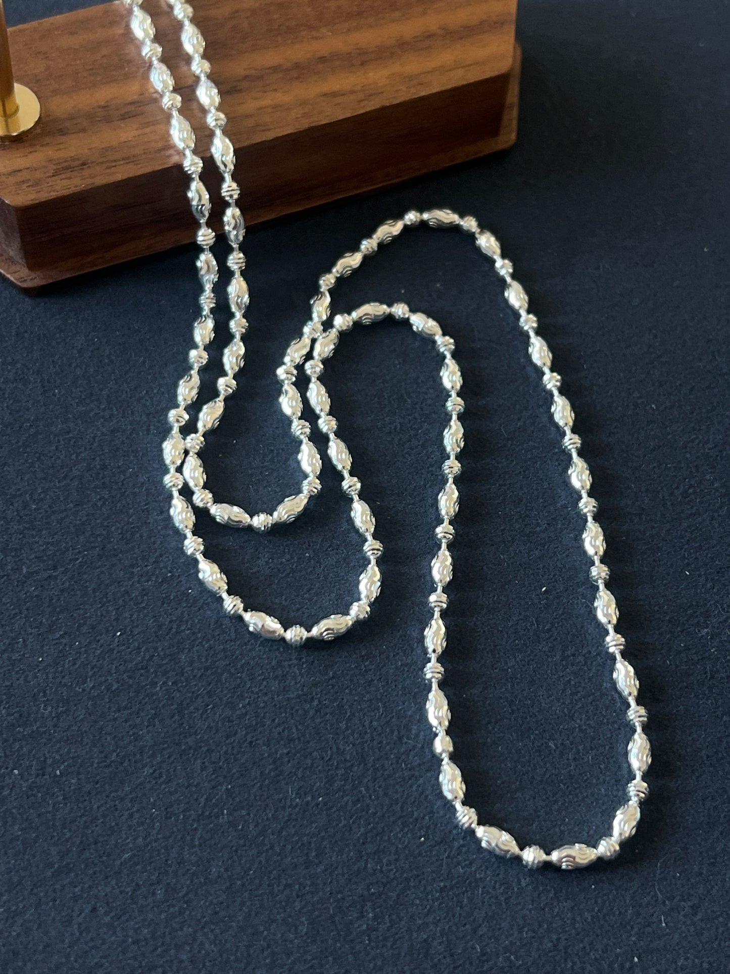シルバー925 ネックレスチェーン 約60cm  2.5mm
