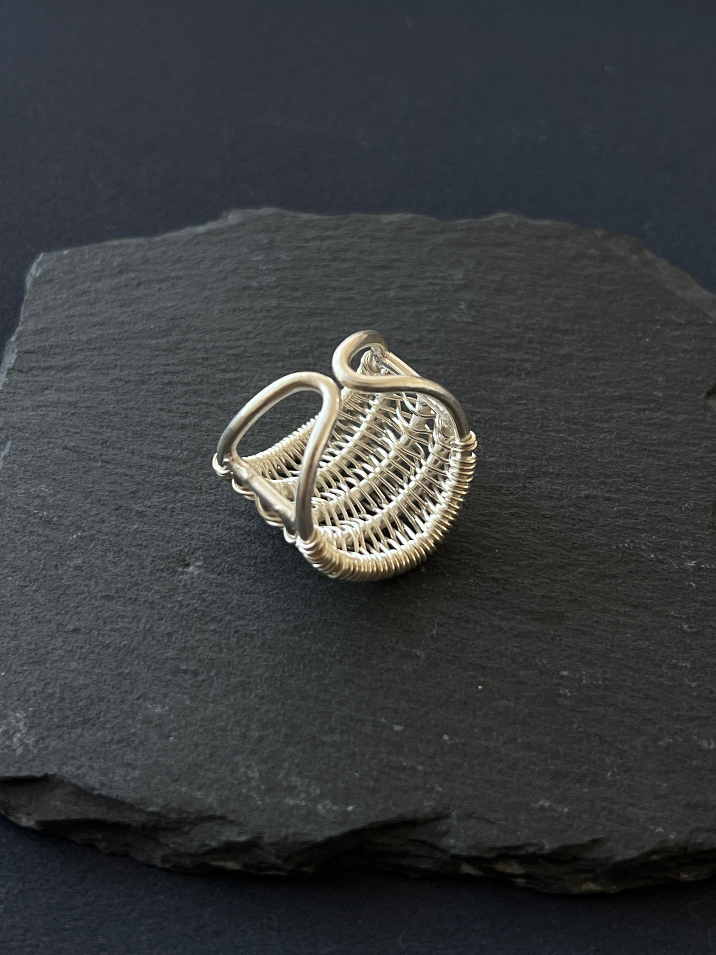 1個 リング カレンシルバー 24×24mm