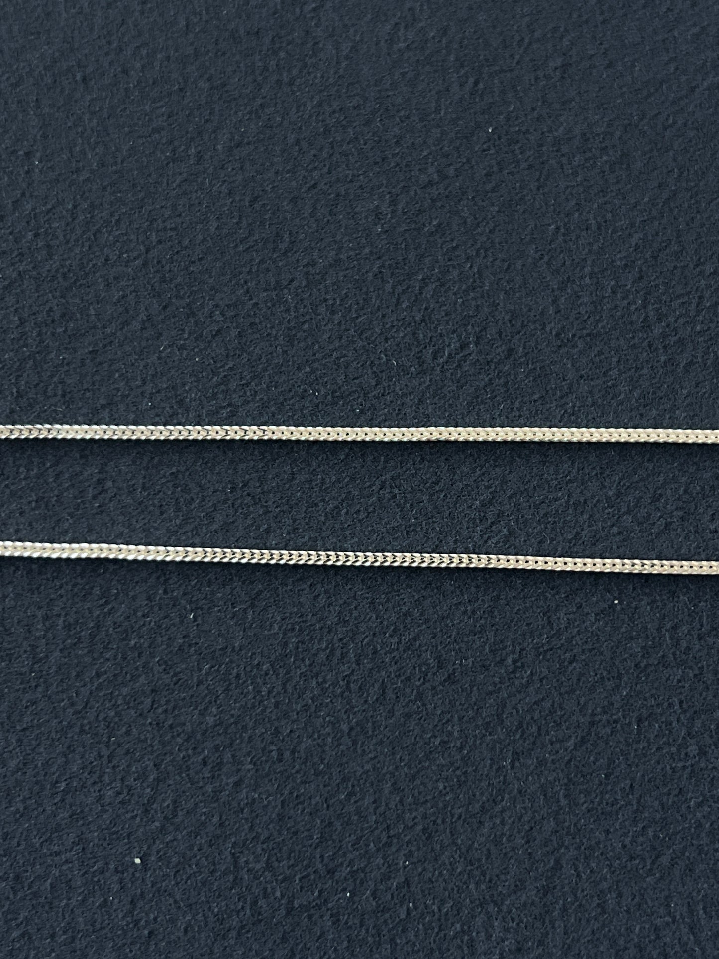 シルバー925 ネックレスチェーン 45cm 1.1mm