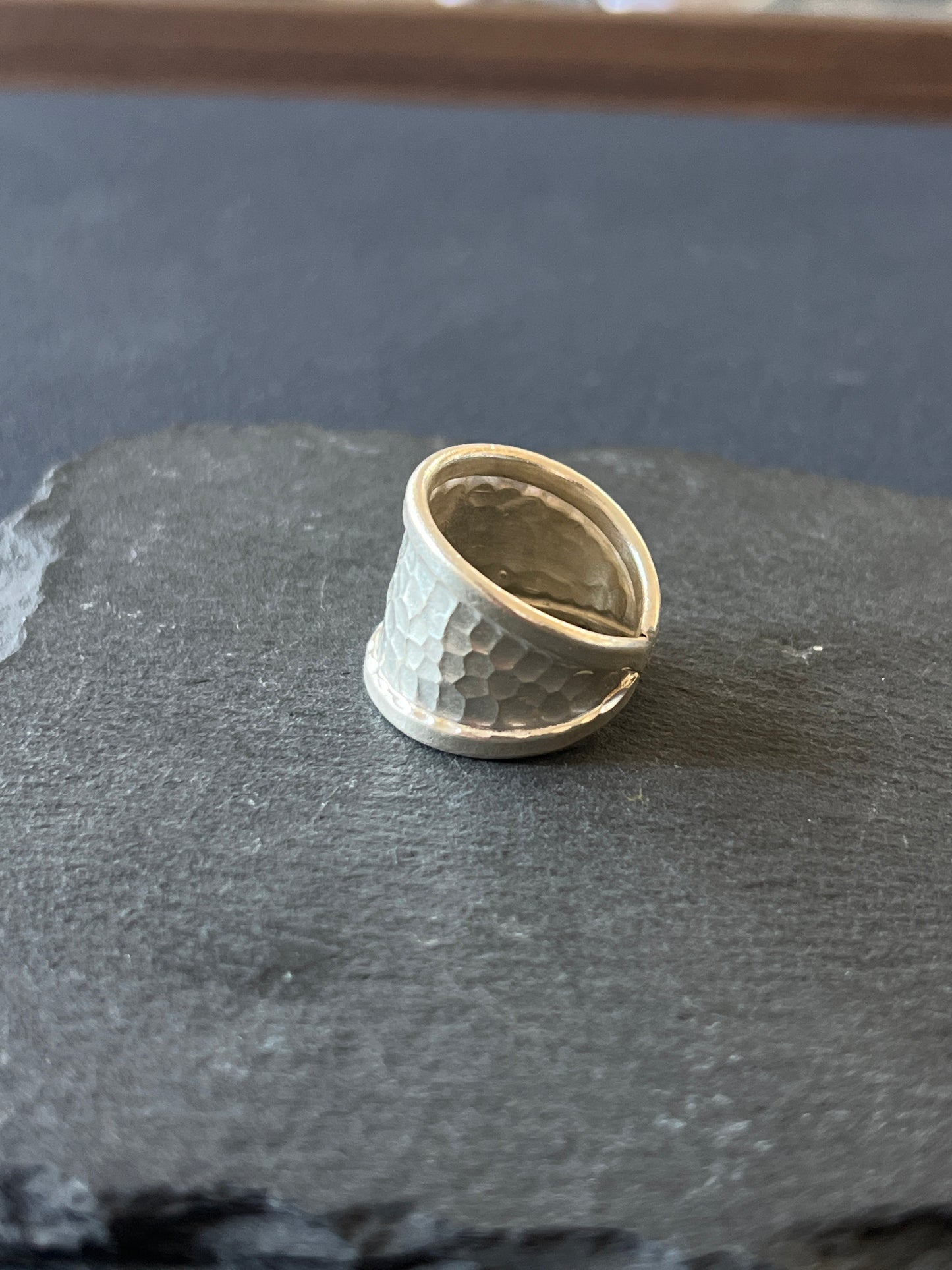 カレンシルバー リング 約17×21mm サイズ調整可