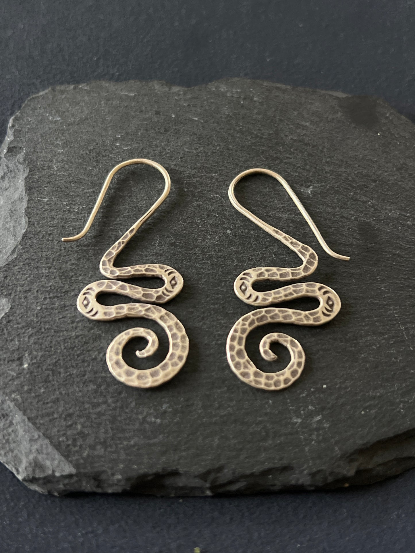カレンシルバー ピアス 50×22mm