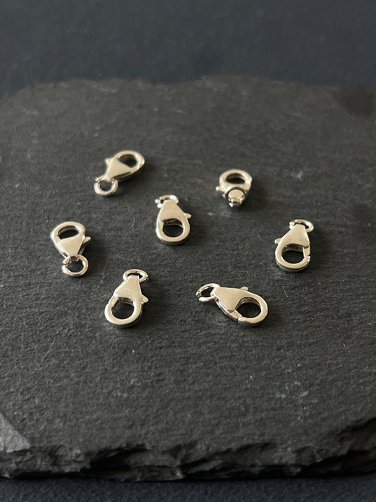 シルバー925 カニカン 13×6mm（丸カン込み）丸カン4.5mm