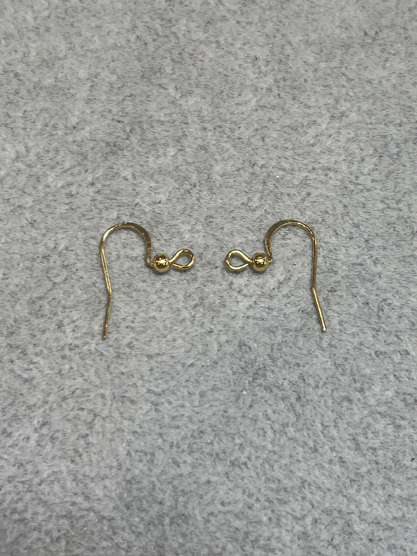 20個 ピアスフック サージカルステンレス ゴールド 19.5×15mm