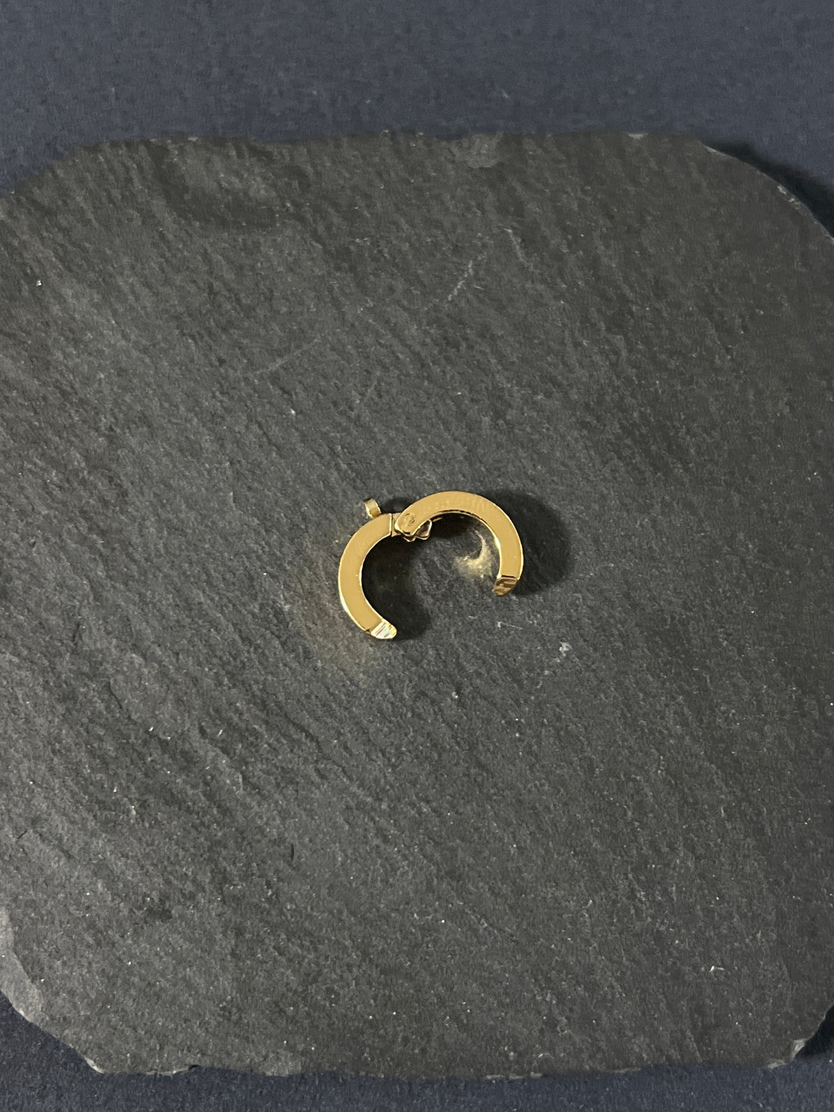 1個 イヤリングパーツ カン付き ステンレススチール ゴールド 13mm カン2.5mm