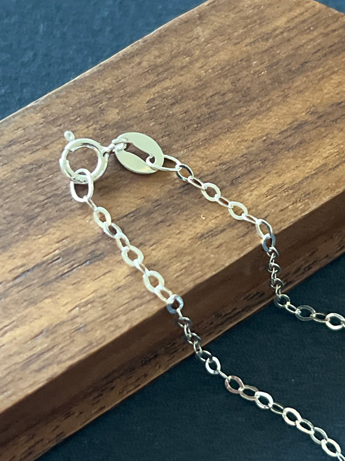 シルバー925 ネックレスチェーン 40cm 50cm 1.8mm