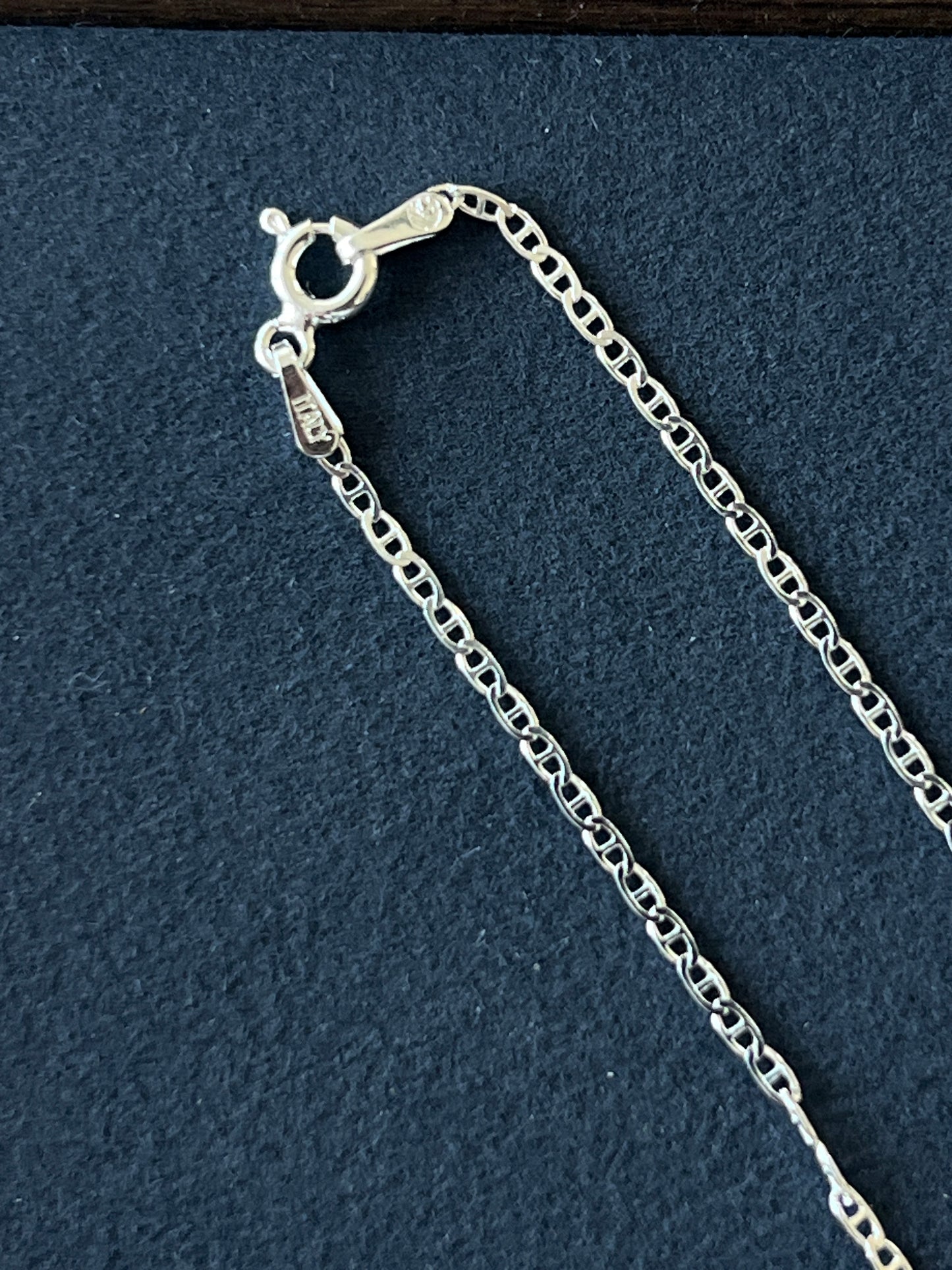シルバー925 ネックレスチェーン 40cm 45cm 1.6mm