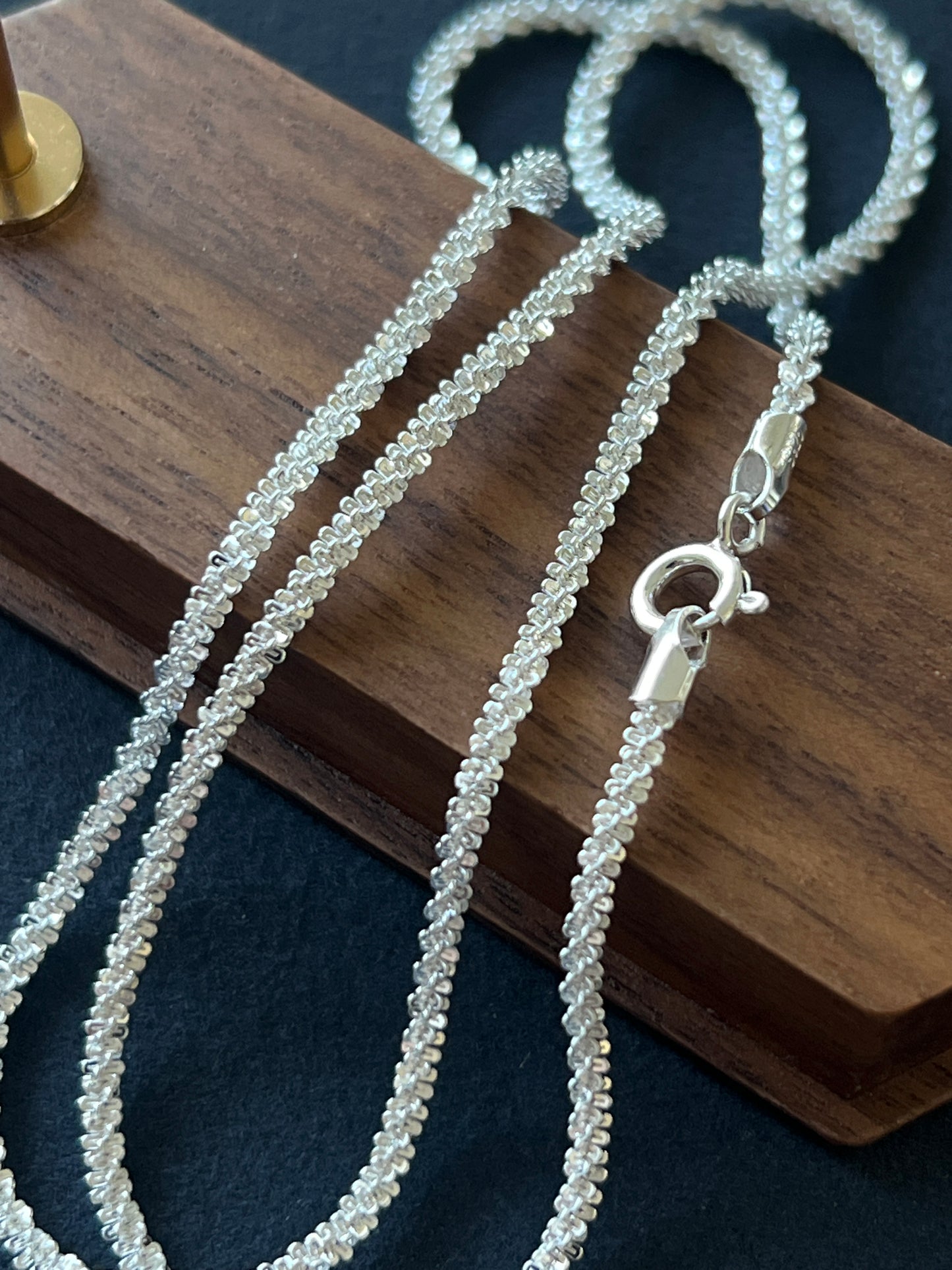 シルバー925 ネックレスチェーン 45cm 2.2mm