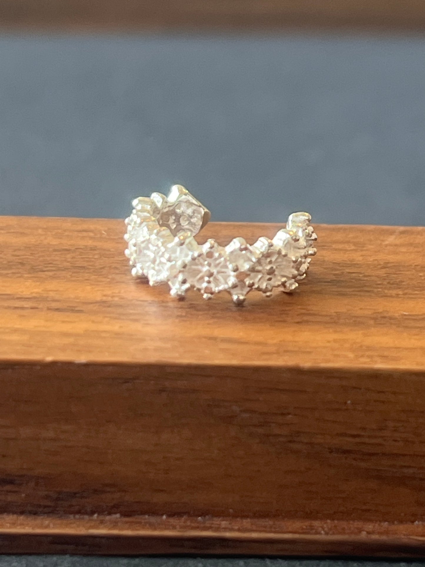 シルバー925 イヤーカフ 15×5×2mm
