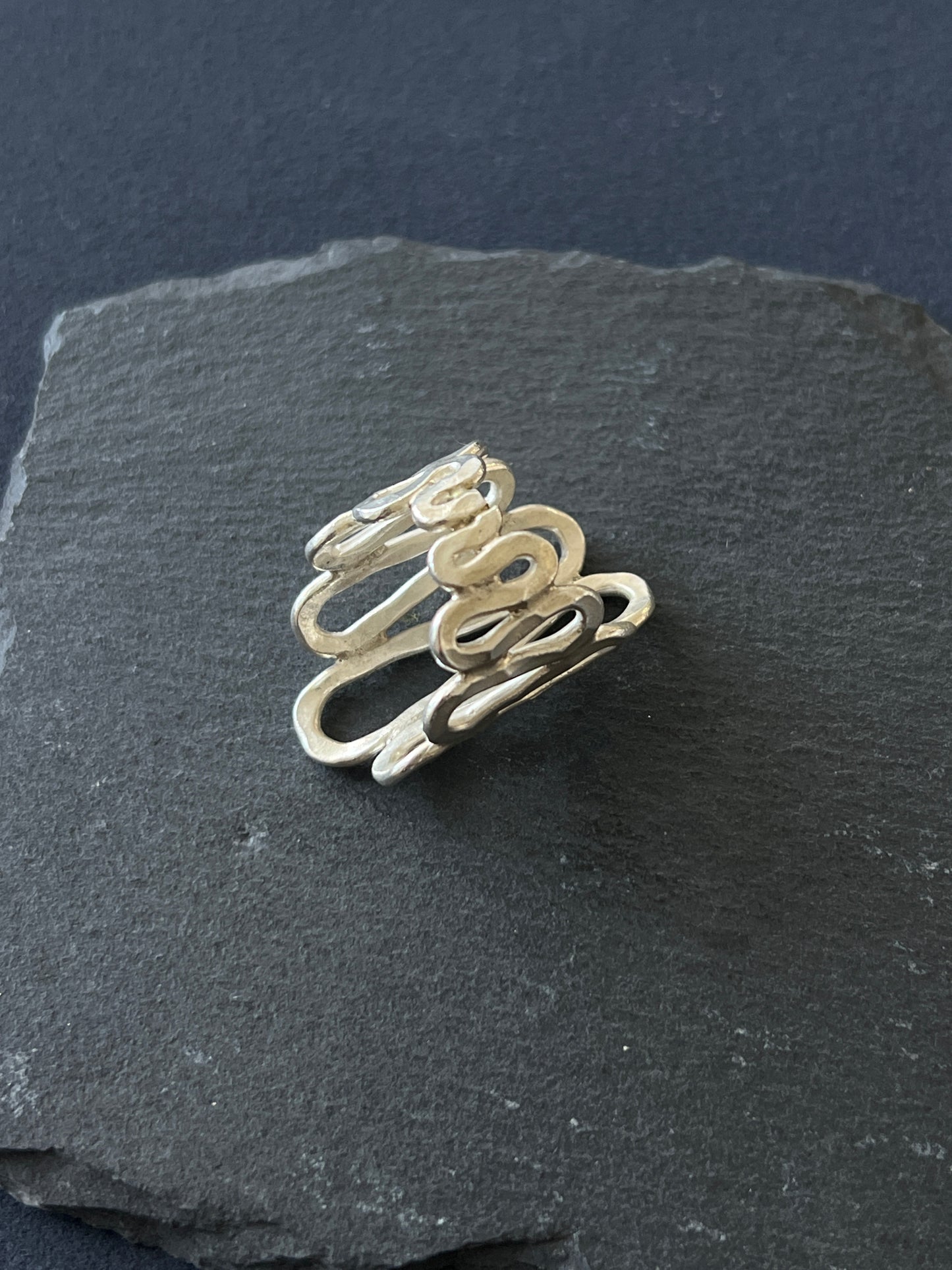 1個 リング カレンシルバー 32×21mm