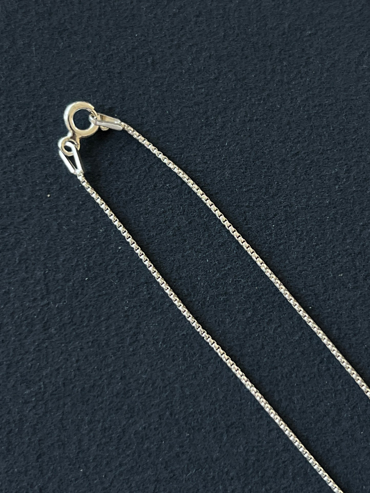 シルバー925 ネックレスチェーン 50cm 0.9mm