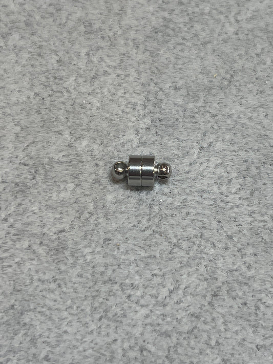 1個 マグネットクラスプ ステンレススチール 11.5×6mm