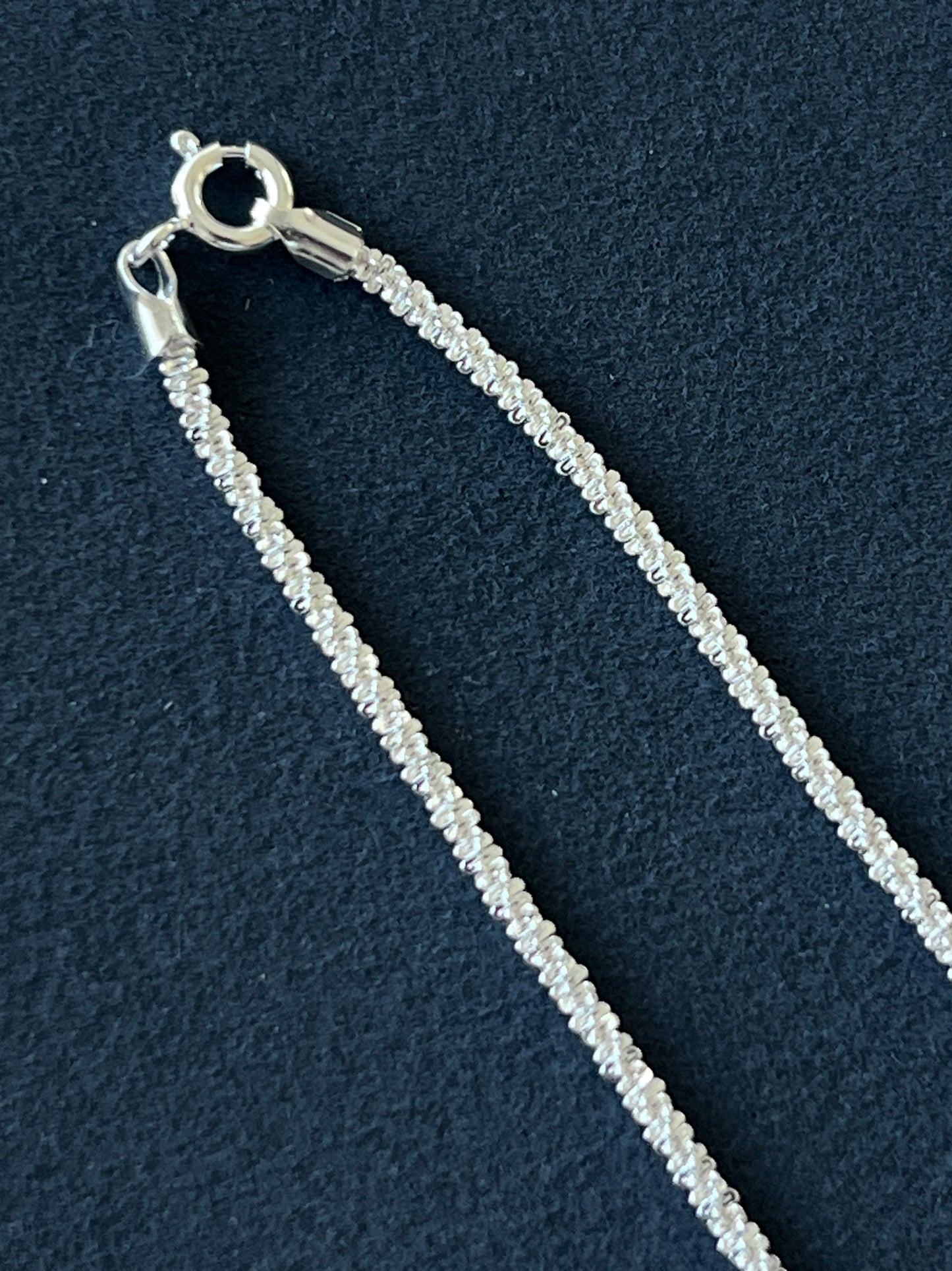 シルバー925 ネックレスチェーン 45cm 2.2mm