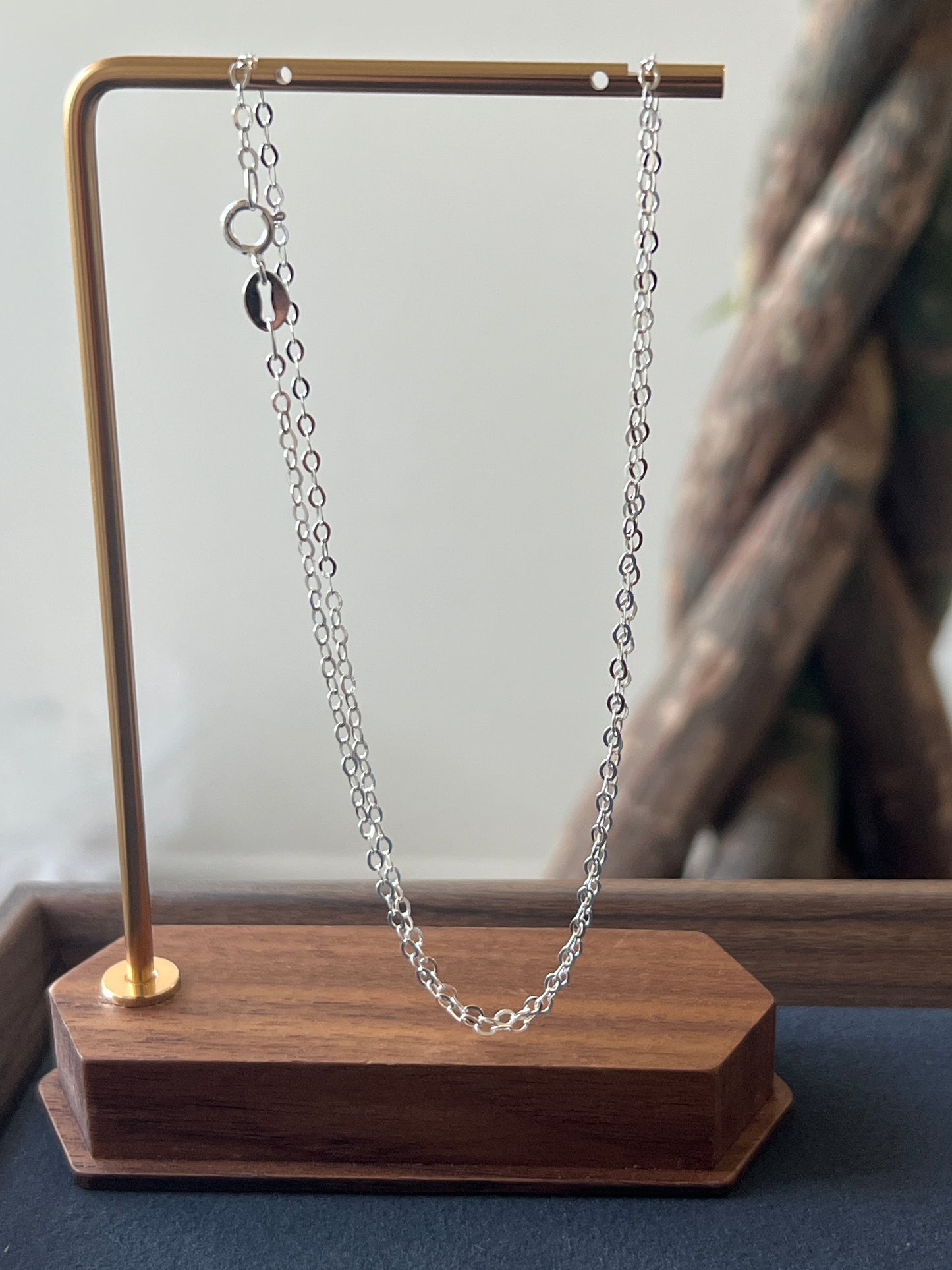 シルバー925 ネックレスチェーン 40cm 50cm 1.8mm